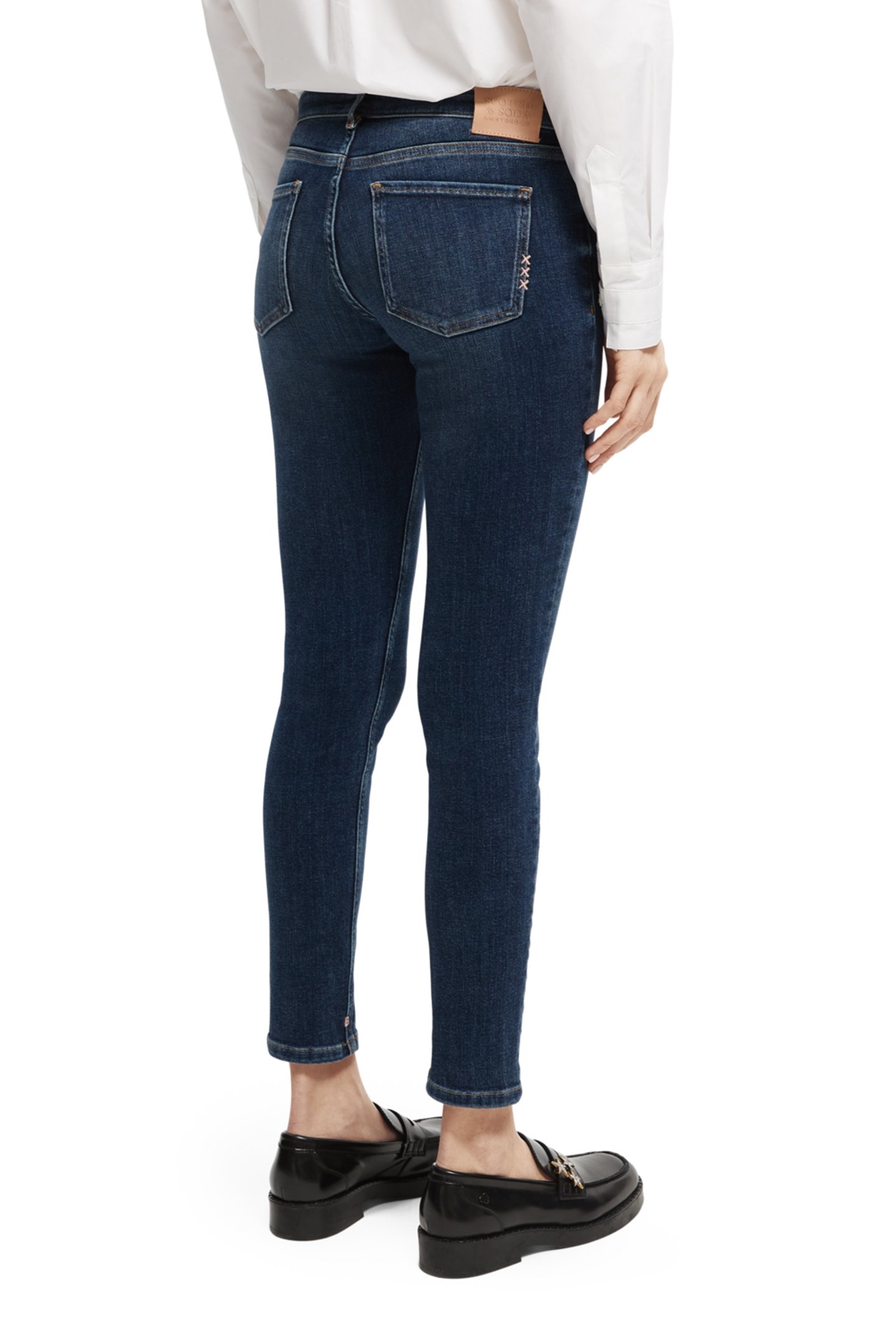 SEASONAL ESSENTIALS BOHEMIENNE SKINNY JEANS — RUBY BLUE 2