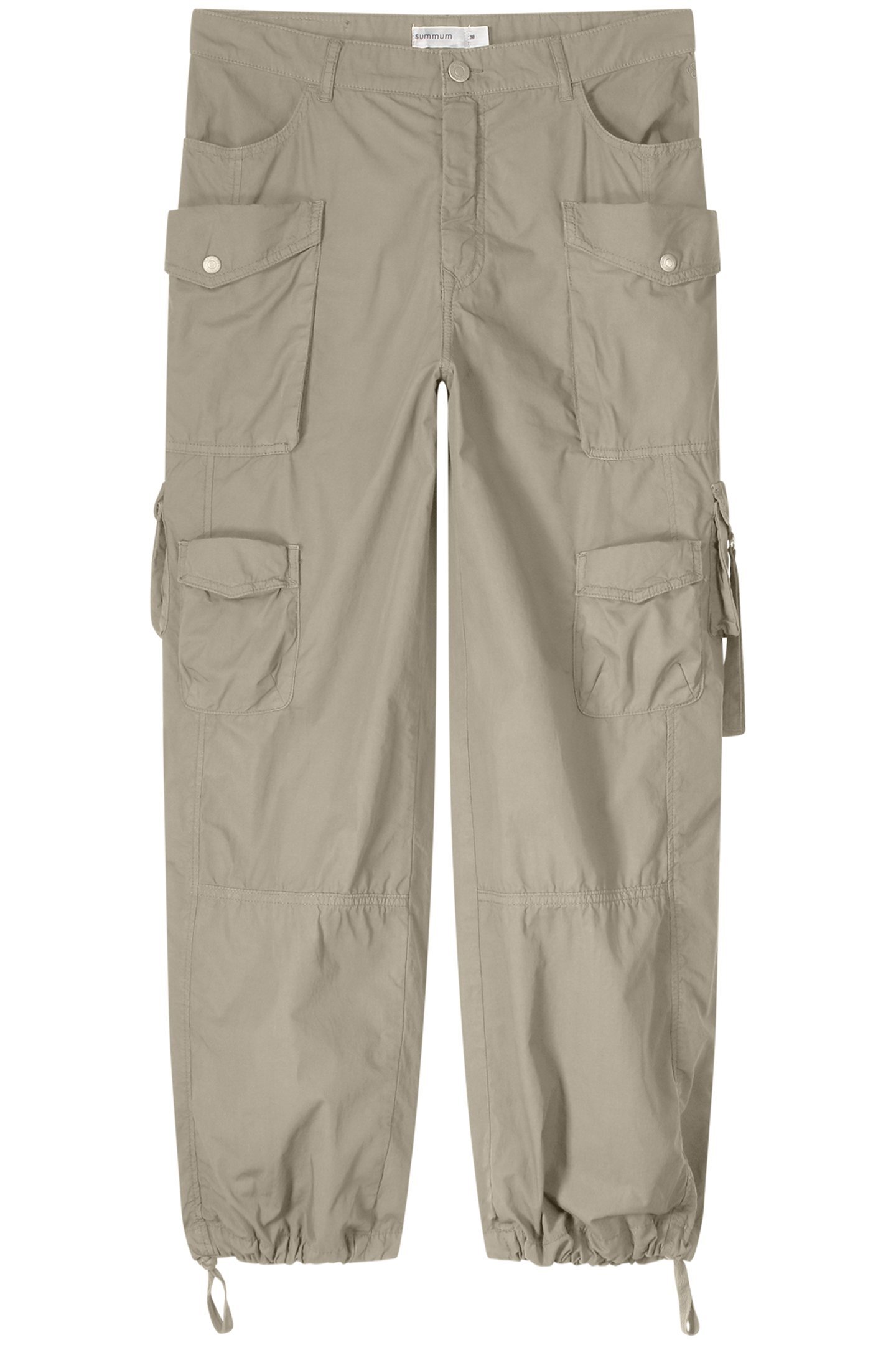 LOOSE CARGO PANTS LT CRISPY PLAIN WEAVE DUNE 3