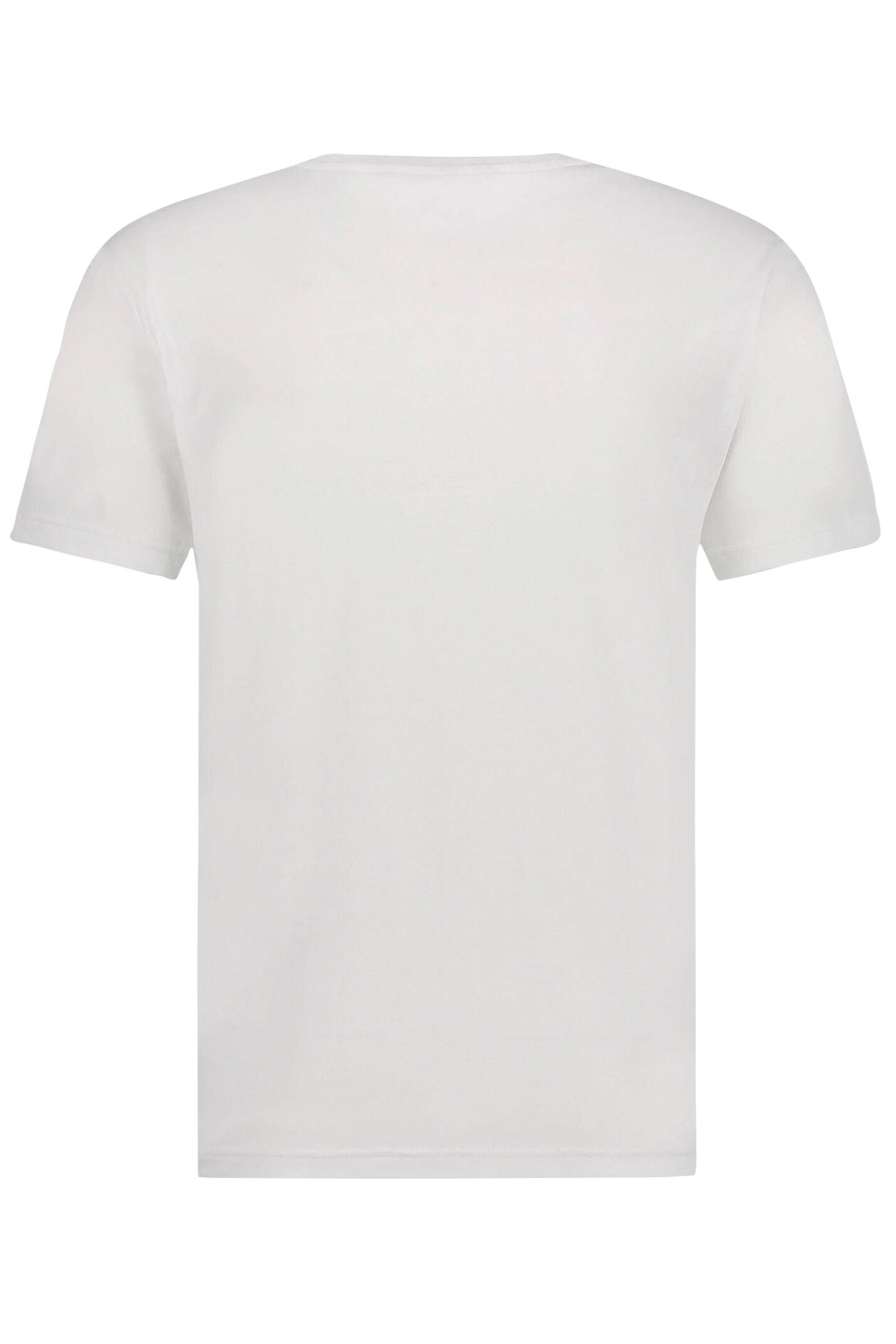 BALR. CLASSIC METAL CLIP STRAIGHT FIT T-SHIRT BRIGHT WHITE 4