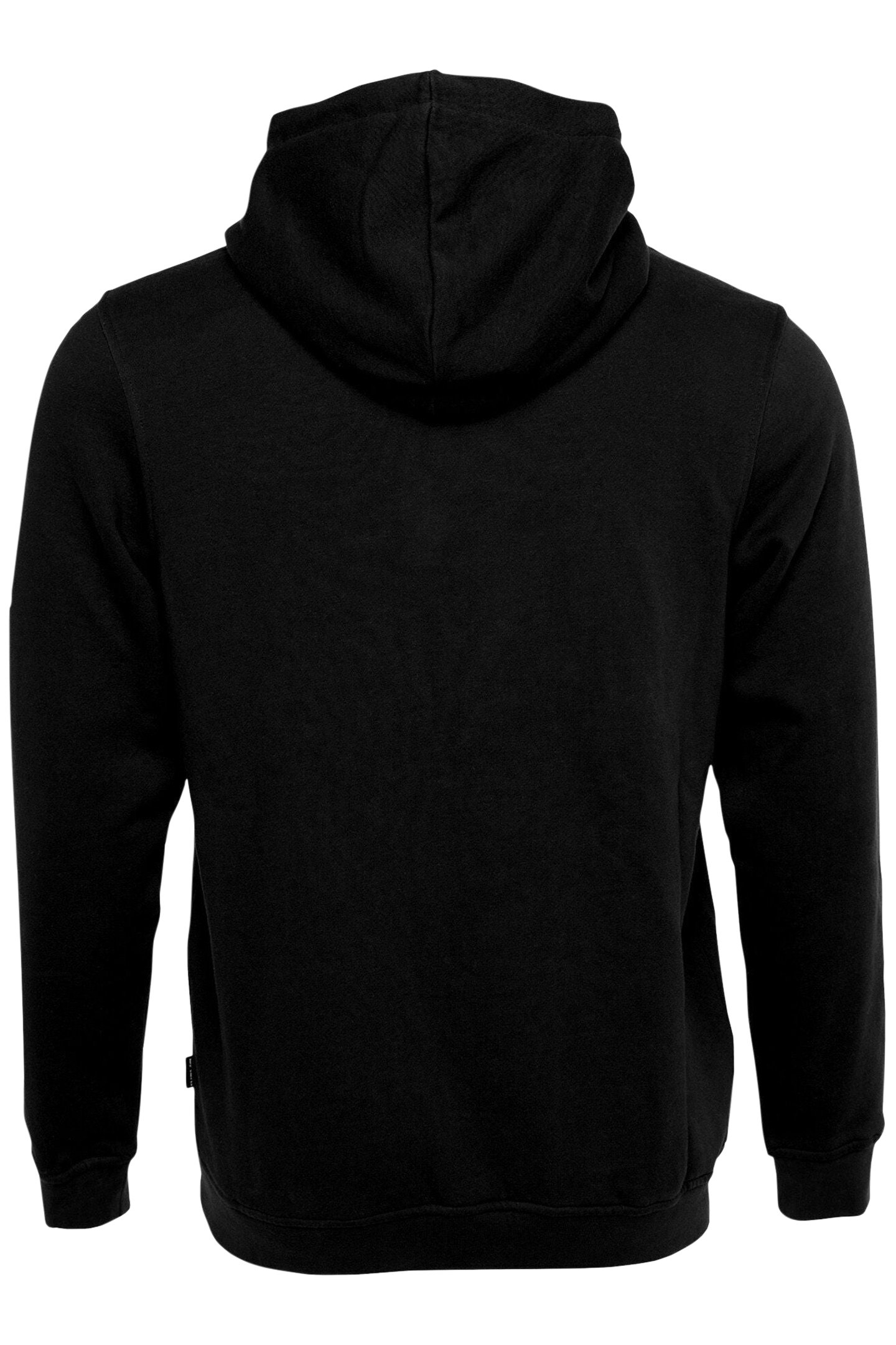 BRAND STRAIGHT HOODIE JET BLACK 4