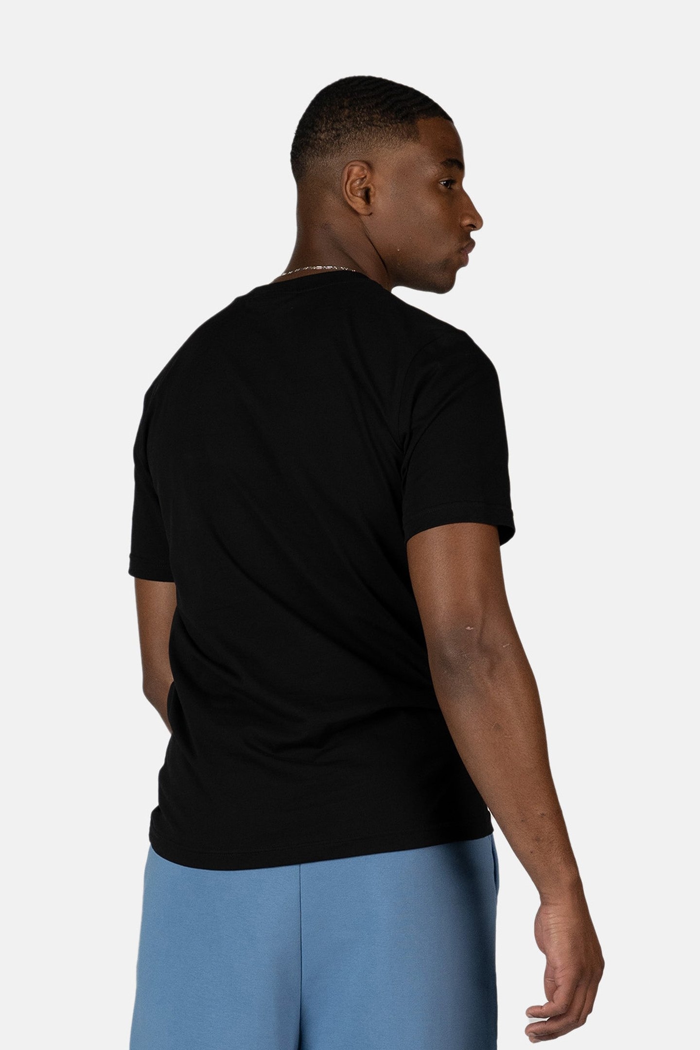 HEX STRIPE REGULAR FIT T-SHIRT JET BLACK 2