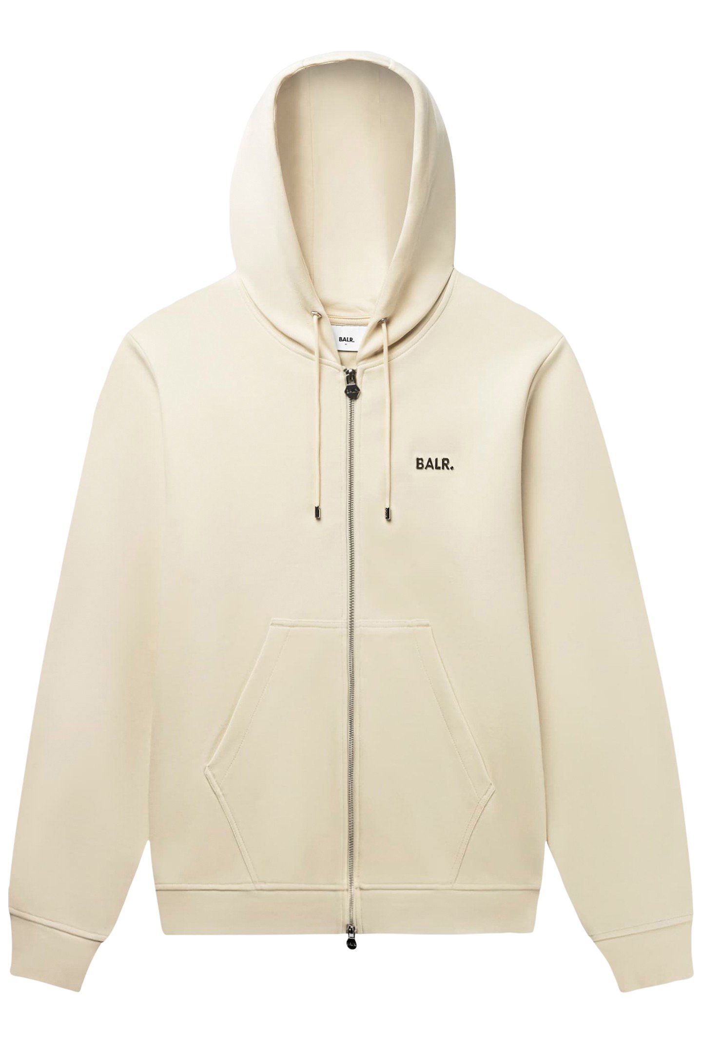 Q-SERIES REGULAR FIT ZIP THROUGH HOODIE WHITE SWAN 3