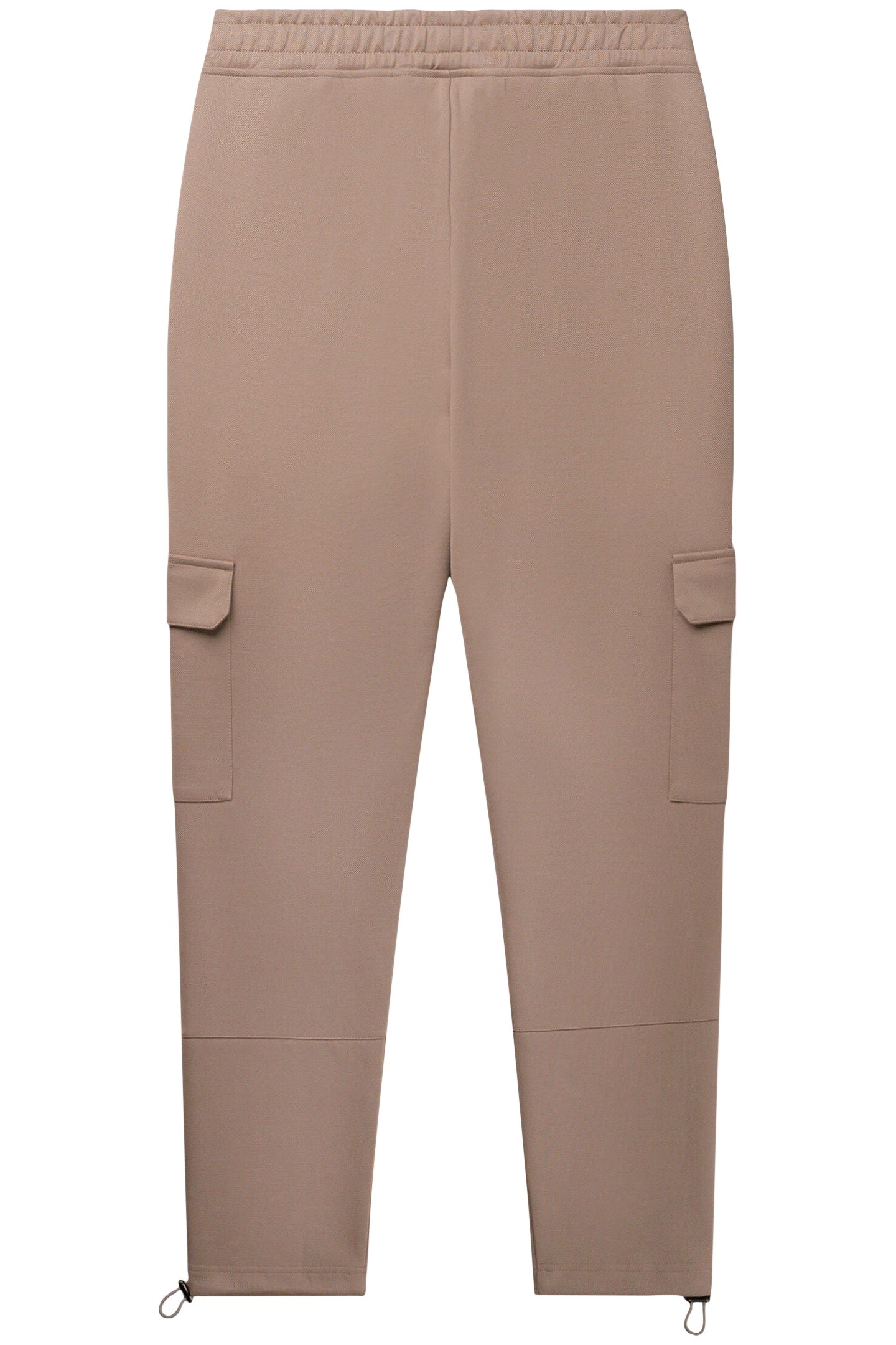 Q+ REGULAR FIT CARGO PANTS WARM TAUPE 5