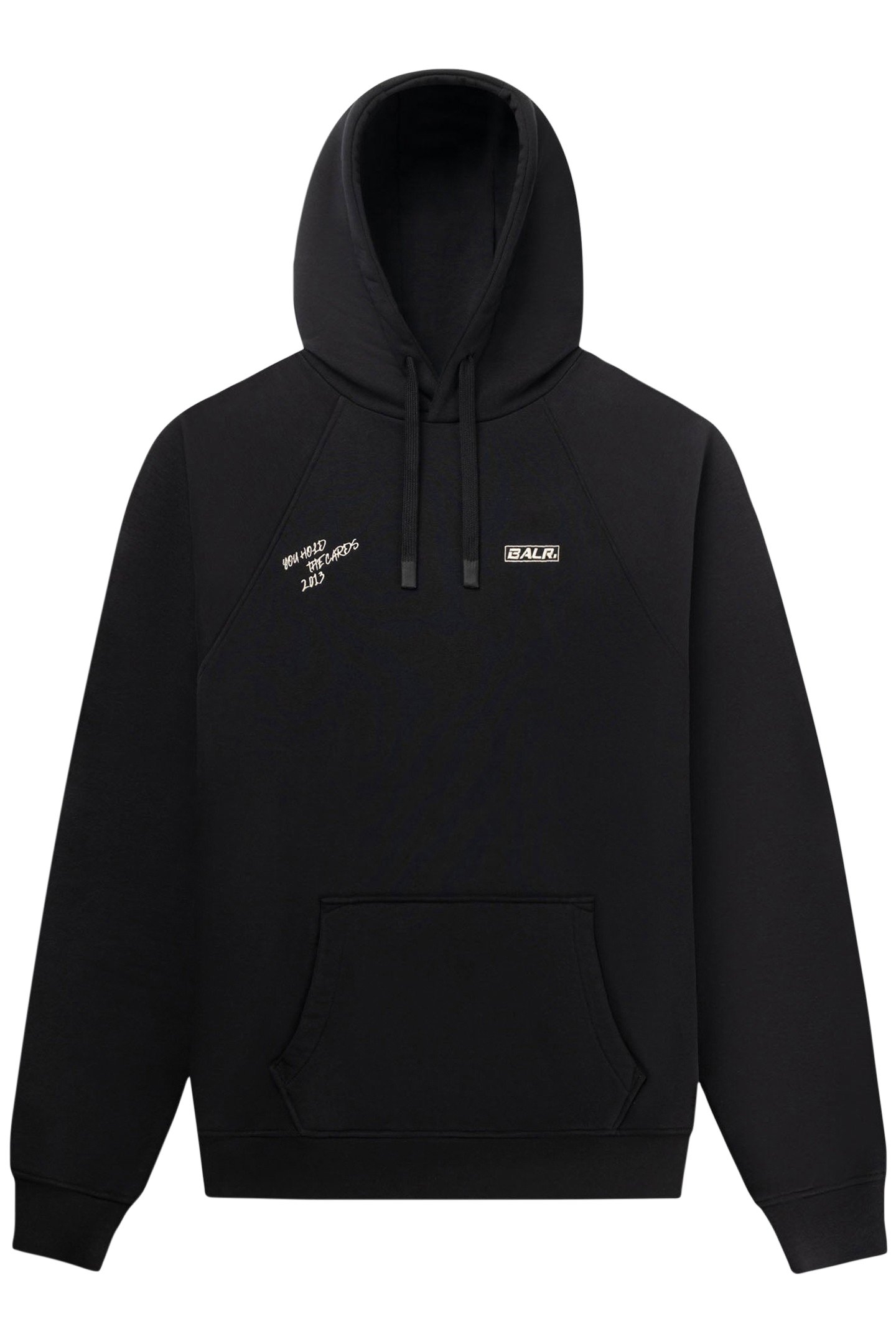 THE CLUB BOX FIT HOODIE JET BLACK 3