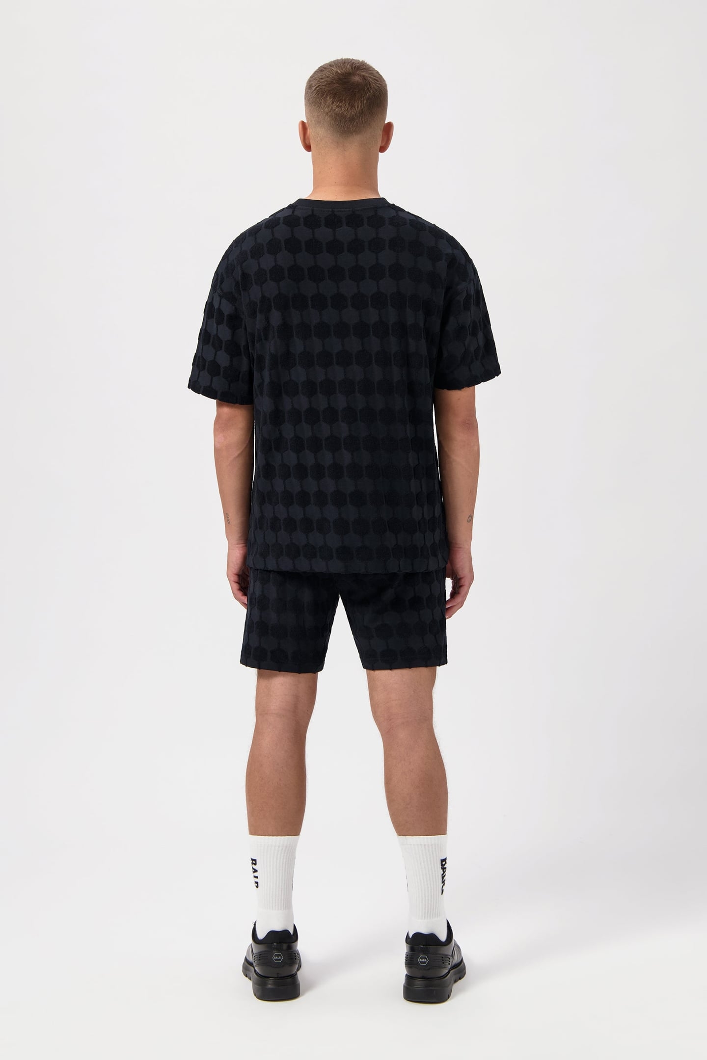 TERRY BOX T-SHIRT JET BLACK 2