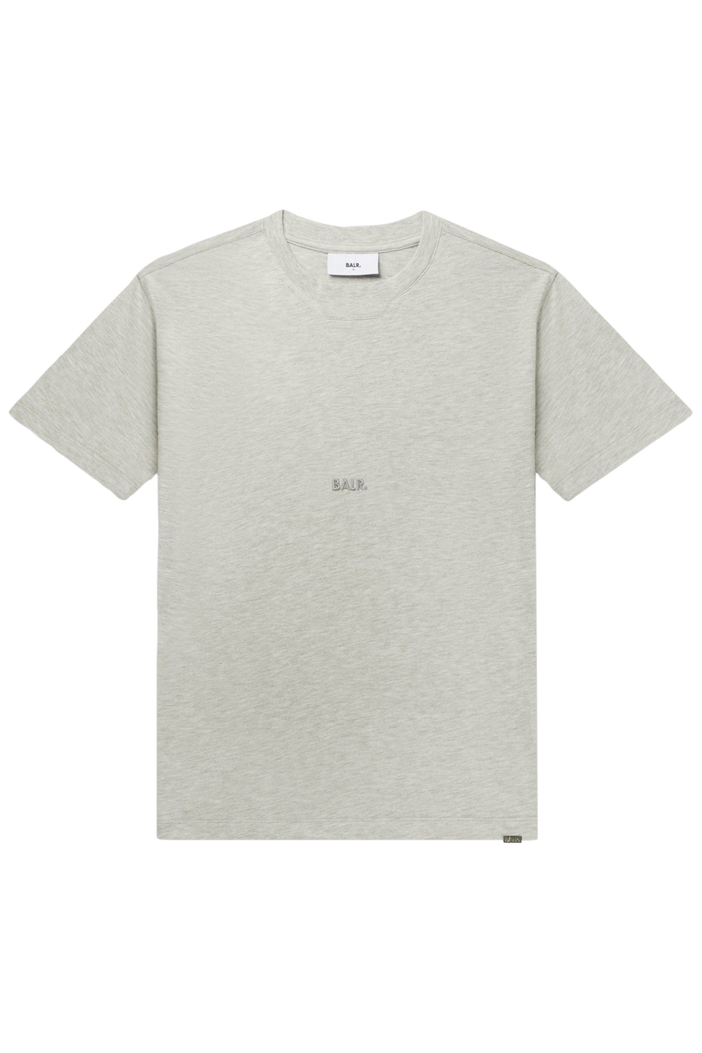 LOGO T-SHIRT LT GREY MELANGE 4