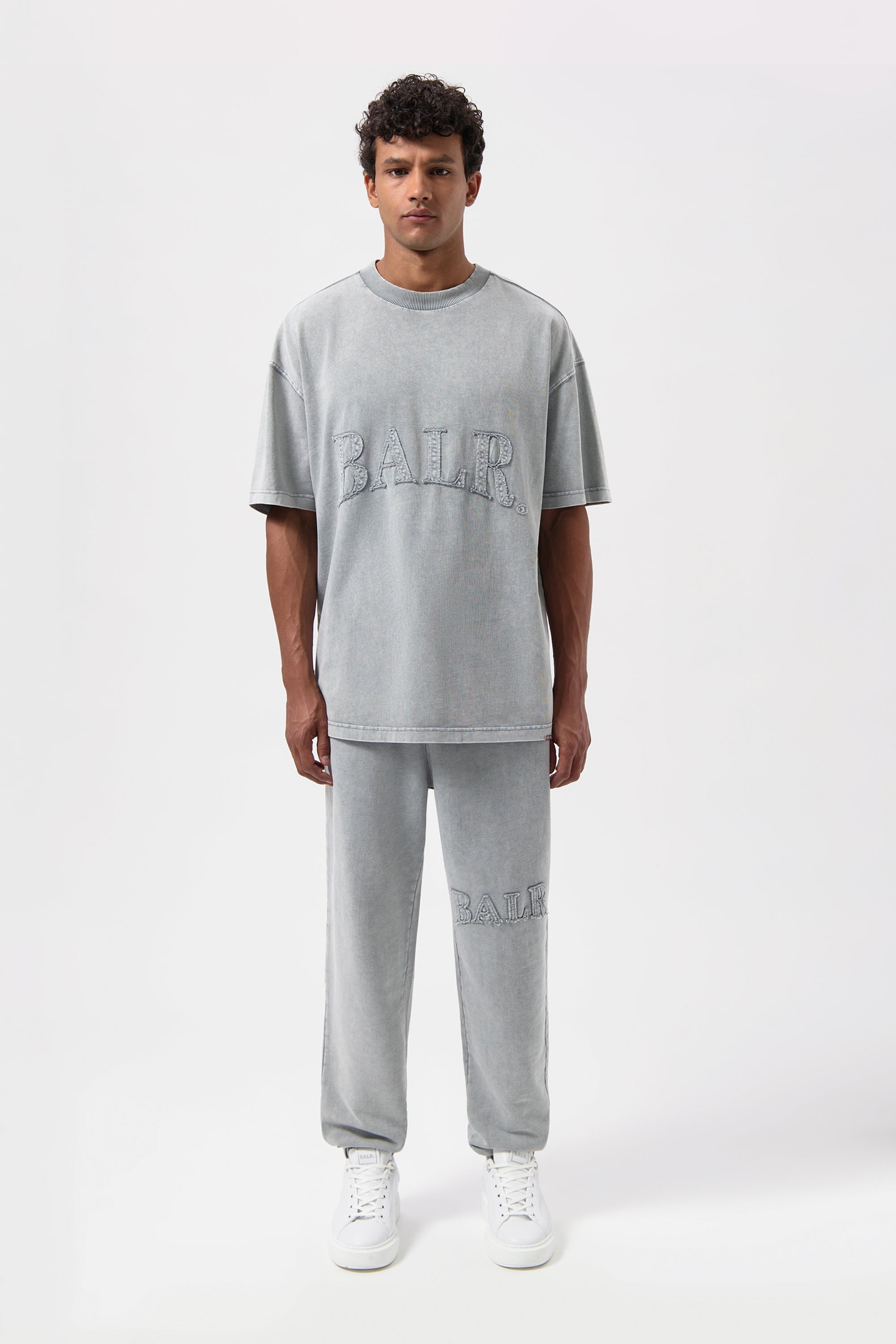 URBAN WASHED BOX T-SHIRT DOVE GREY 2