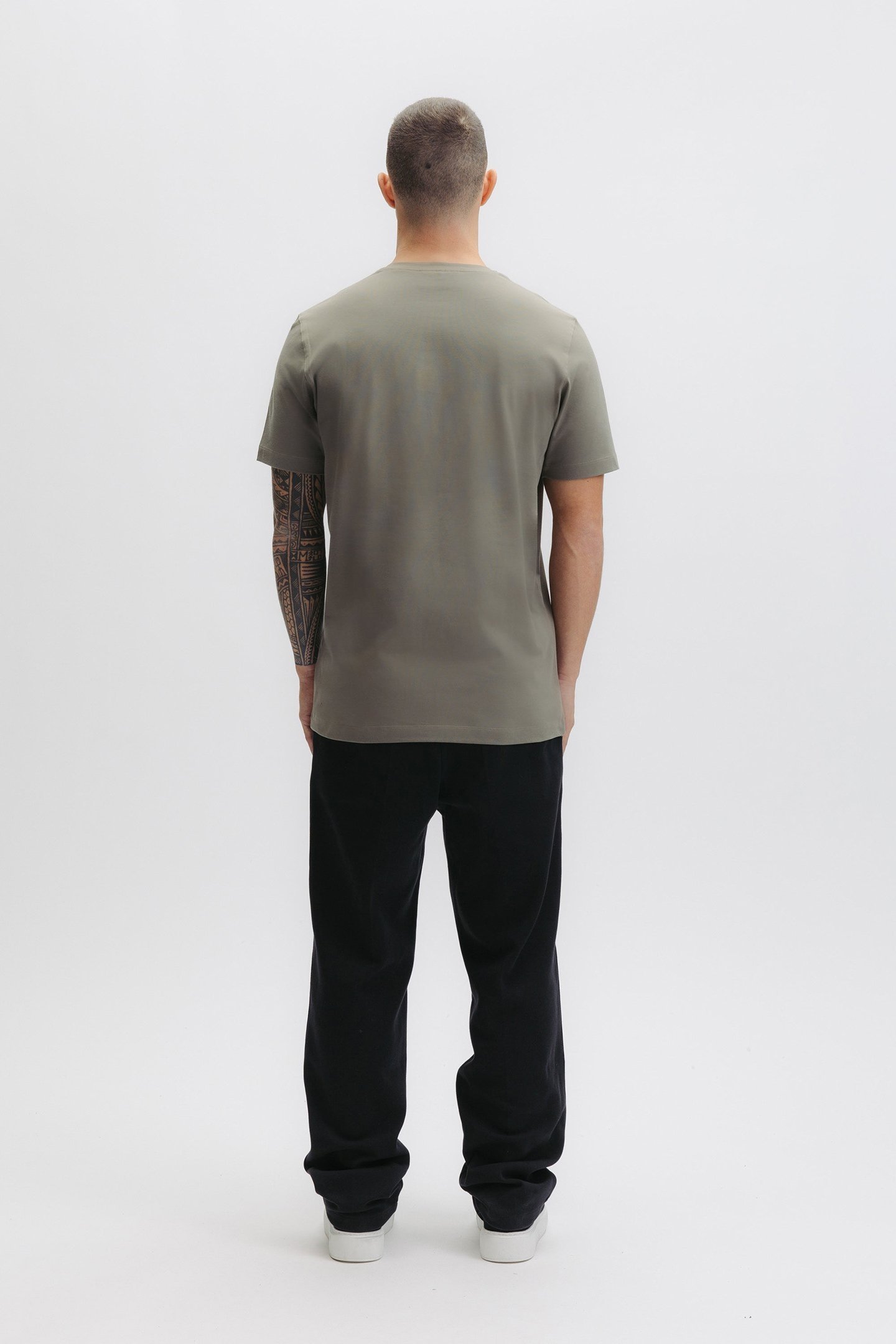 LOGO T-SHIRT SMOKEY GREEN 2