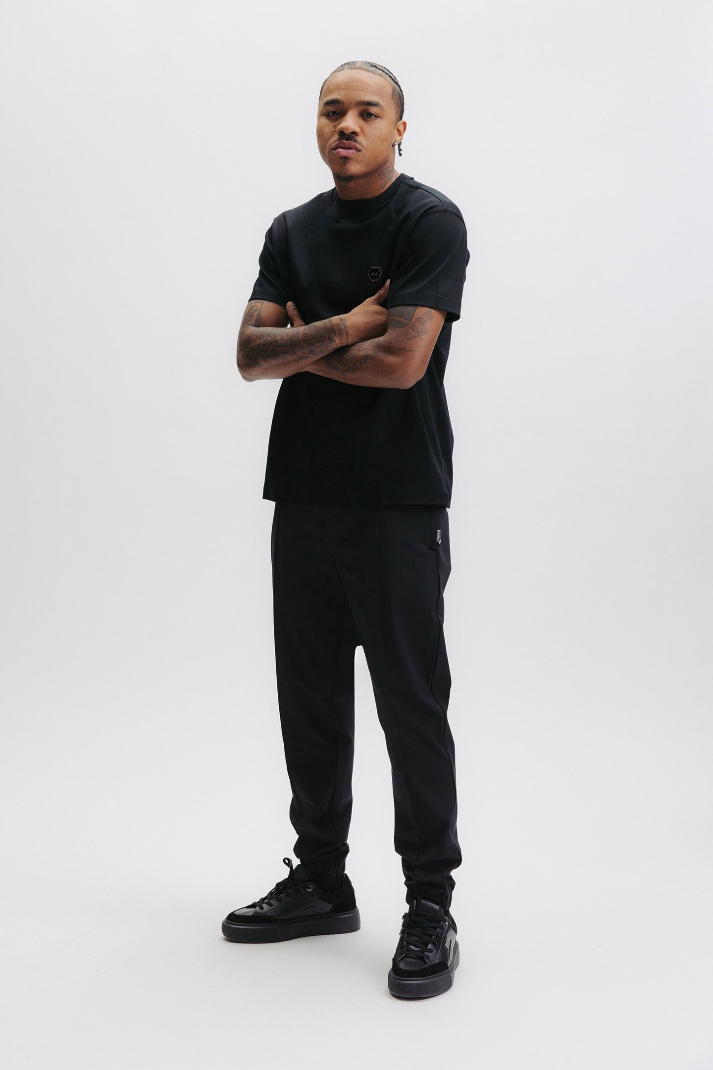 HEX-SERIES MERCERIZED T-SHIRT JET BLACK 6