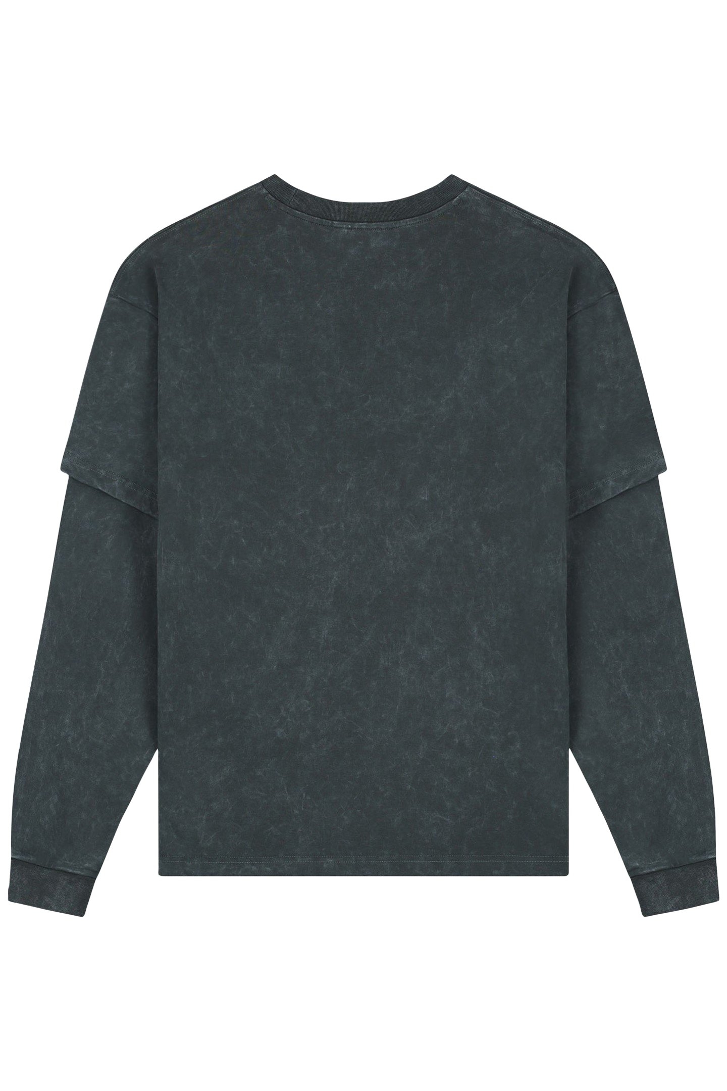 URBAN WASHED LONGSLEEVE VOLCANIC GREY 4