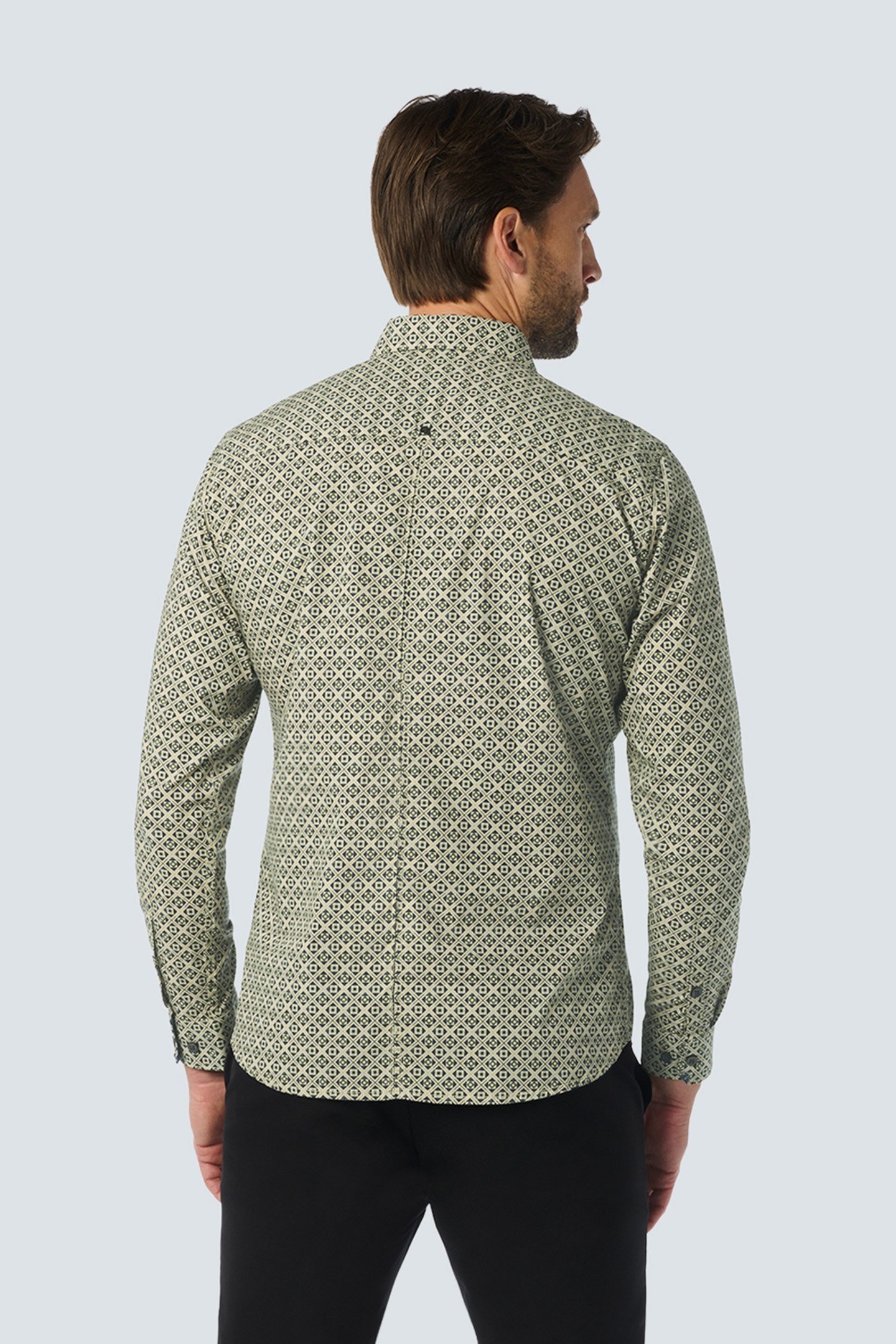 SHIRT STRETCH ALLOVER PRINTED NIGHT 2