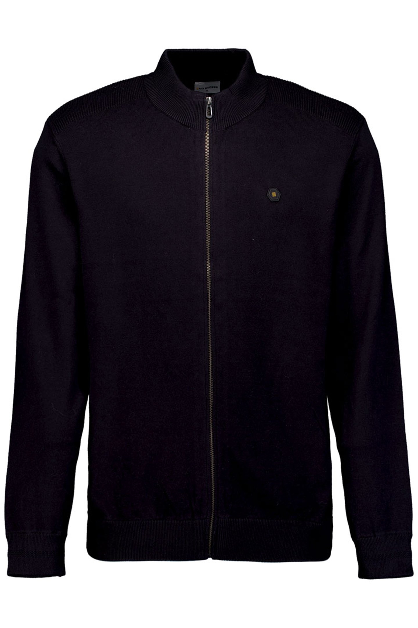 CARDIGAN SOLID KNIT BLACK 1