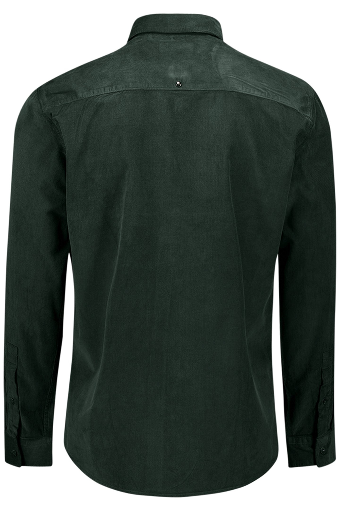 SHIRT CORDUROY SOLID DARK STEEL 2