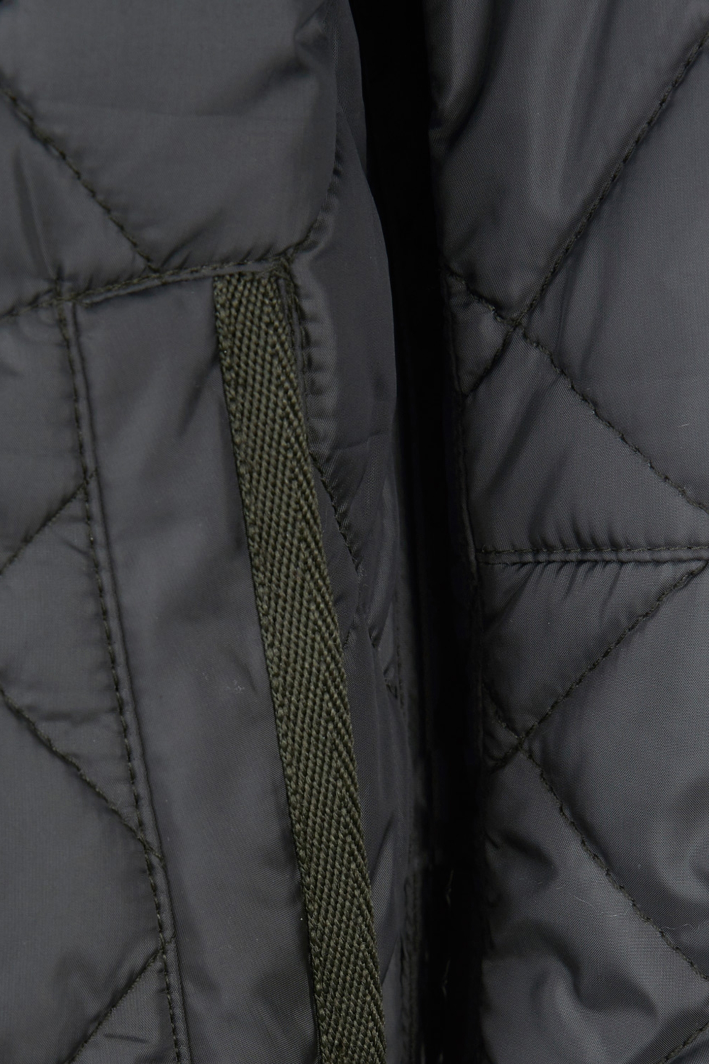 BASIC DIAMOND QUILTED JKT GREEN 4