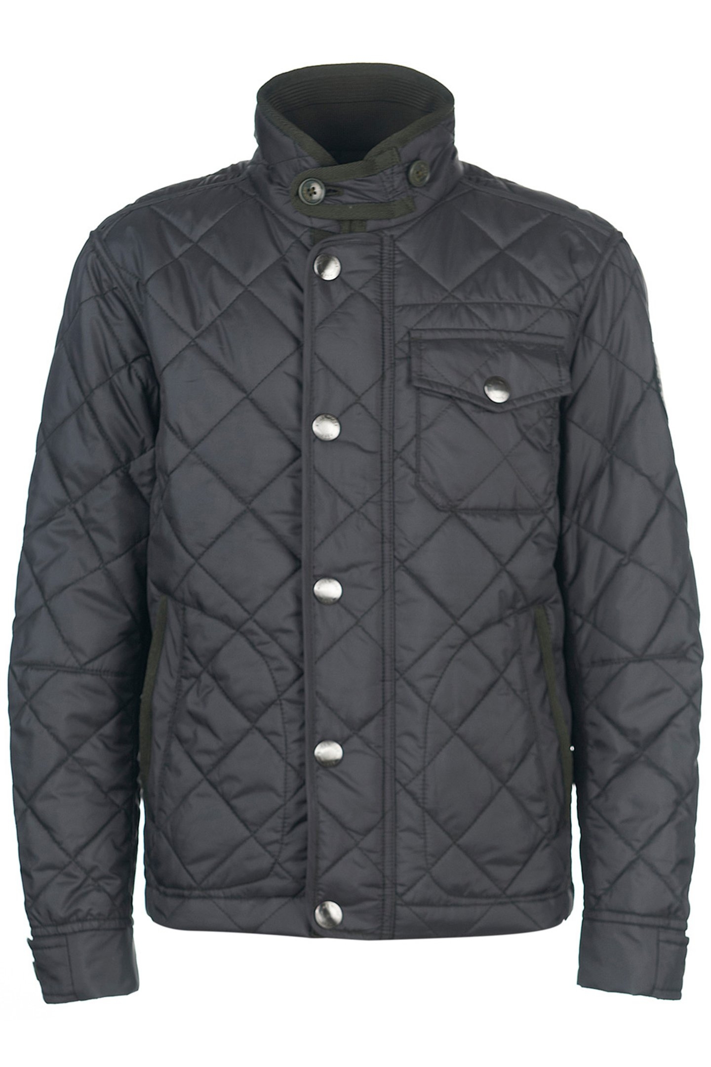 BASIC DIAMOND QUILTED JKT GREEN 1