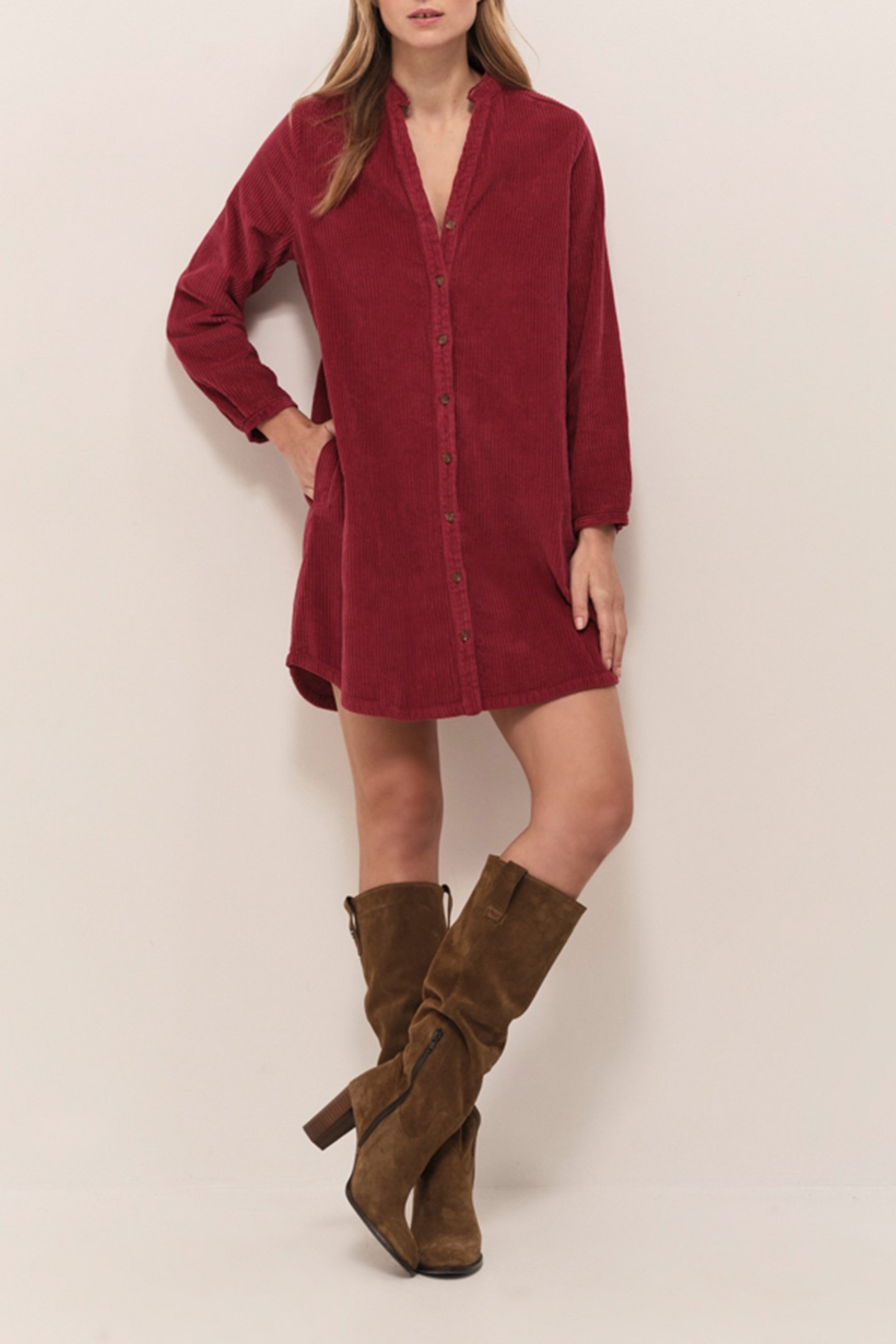 RUSH - CORDUROY OPERA DRESS 3