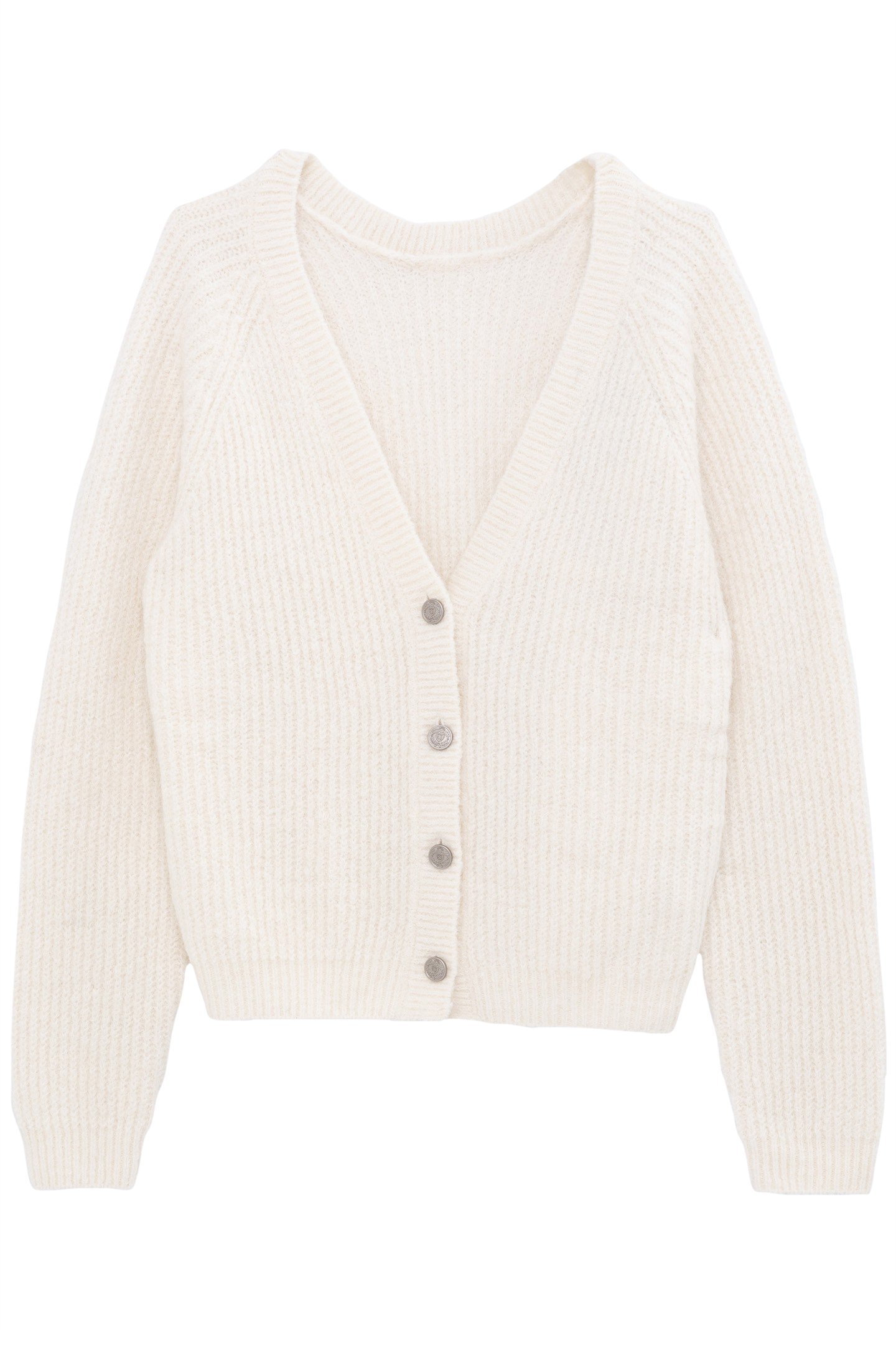 OFF-WHITE KNITTED CARDIGAN 4