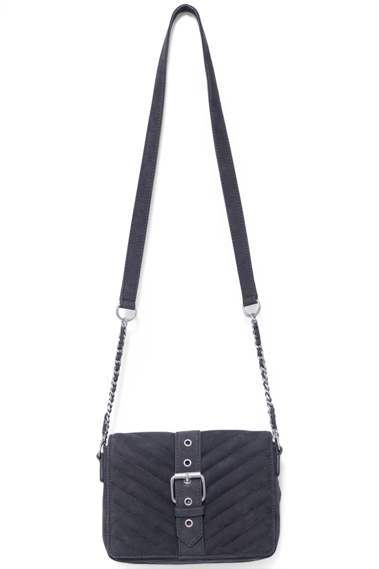 1440 STEWARD BAG GREY NUBUCK LEATHER 3