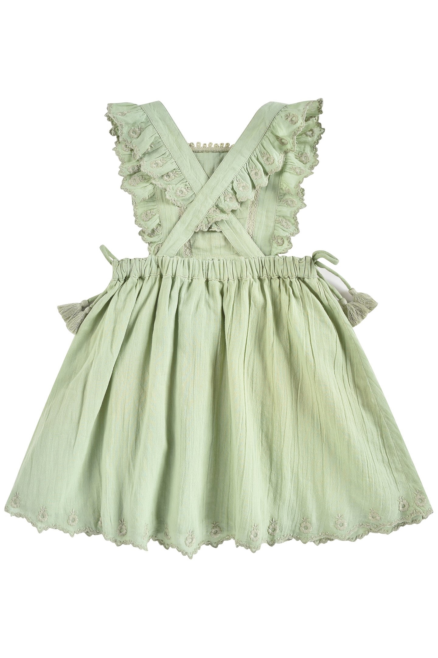 DRESS HUGUETTE OLIVE 2
