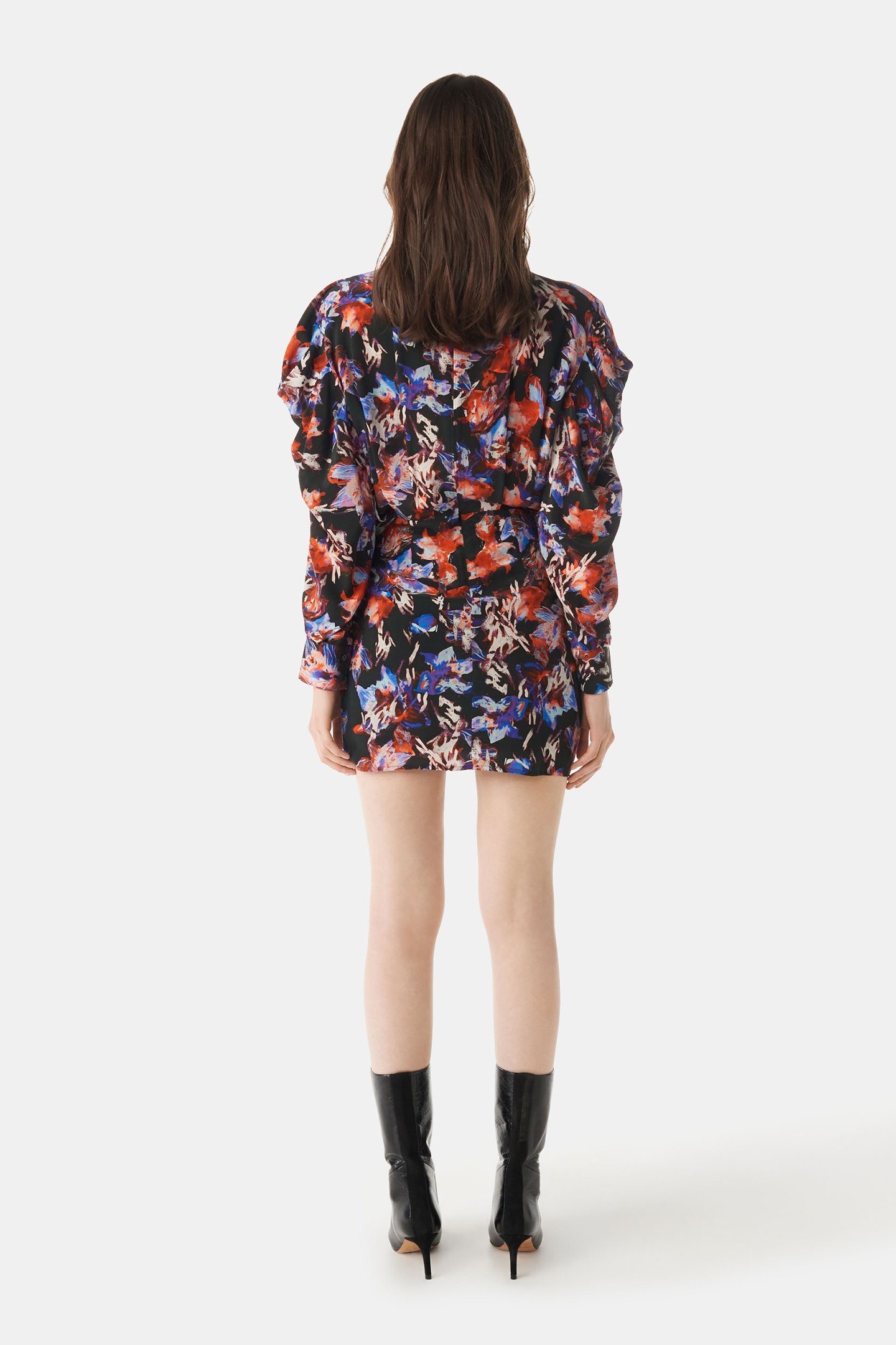 MERERA DRESS BLACK MULTICO 3