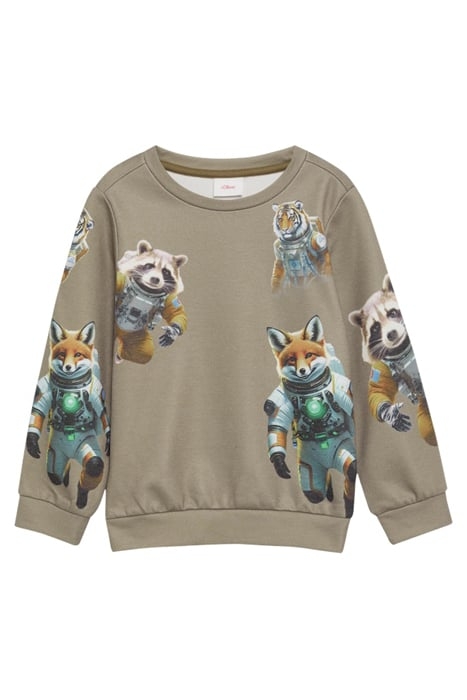 S.OLIVER JUNIOR SWEATSHIRTS WHITE 1