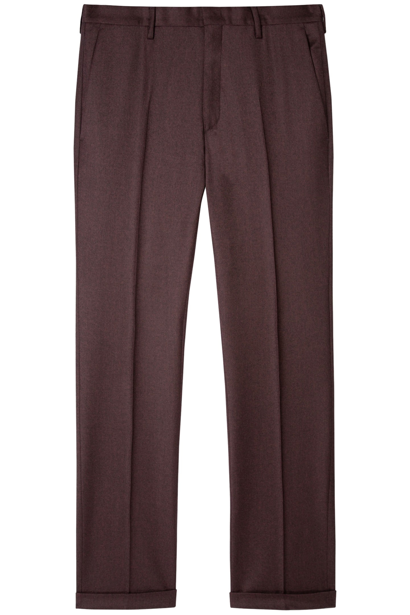 TROUSER VERY DARK RED 4