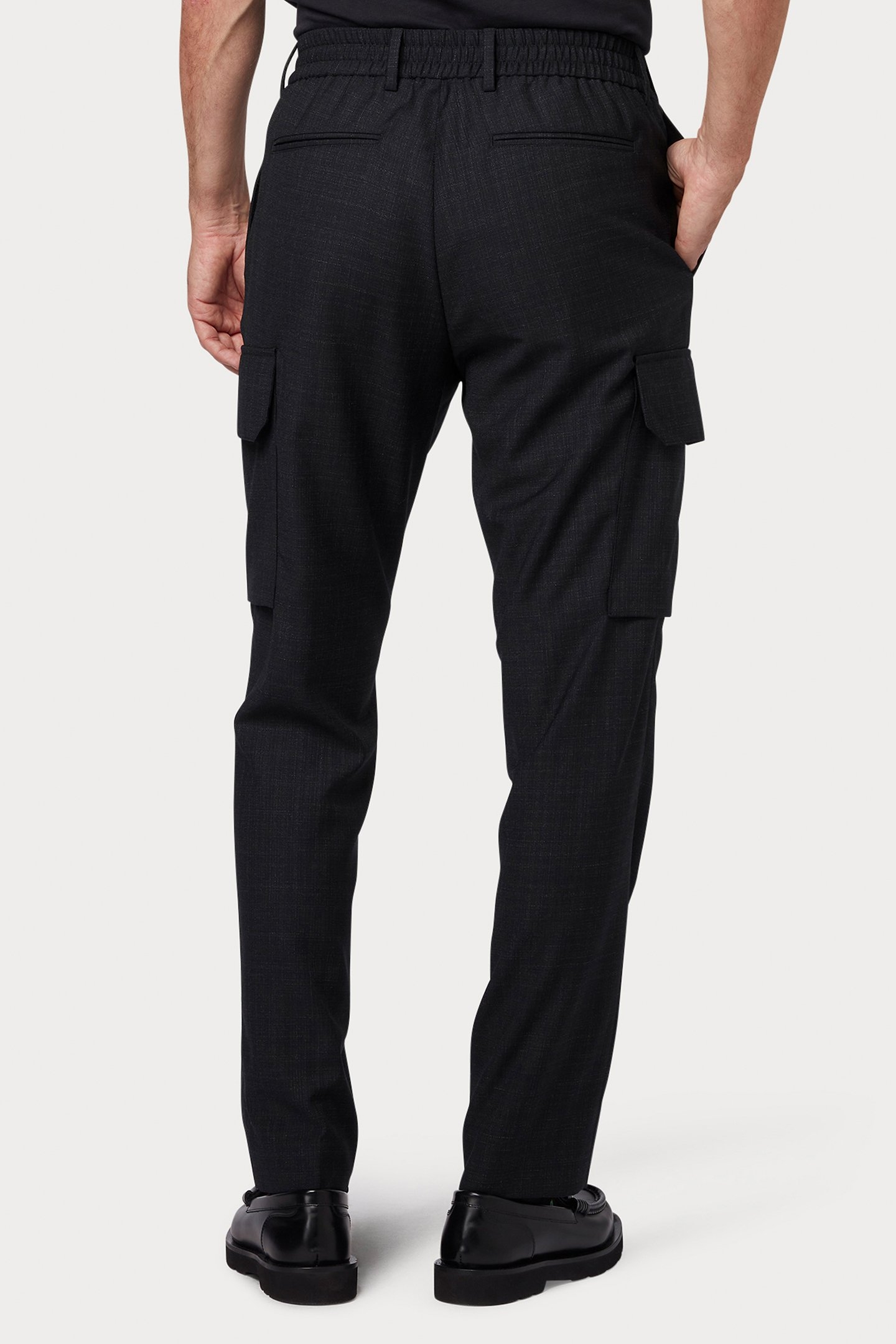 CARGO TROUSER BLACK 2