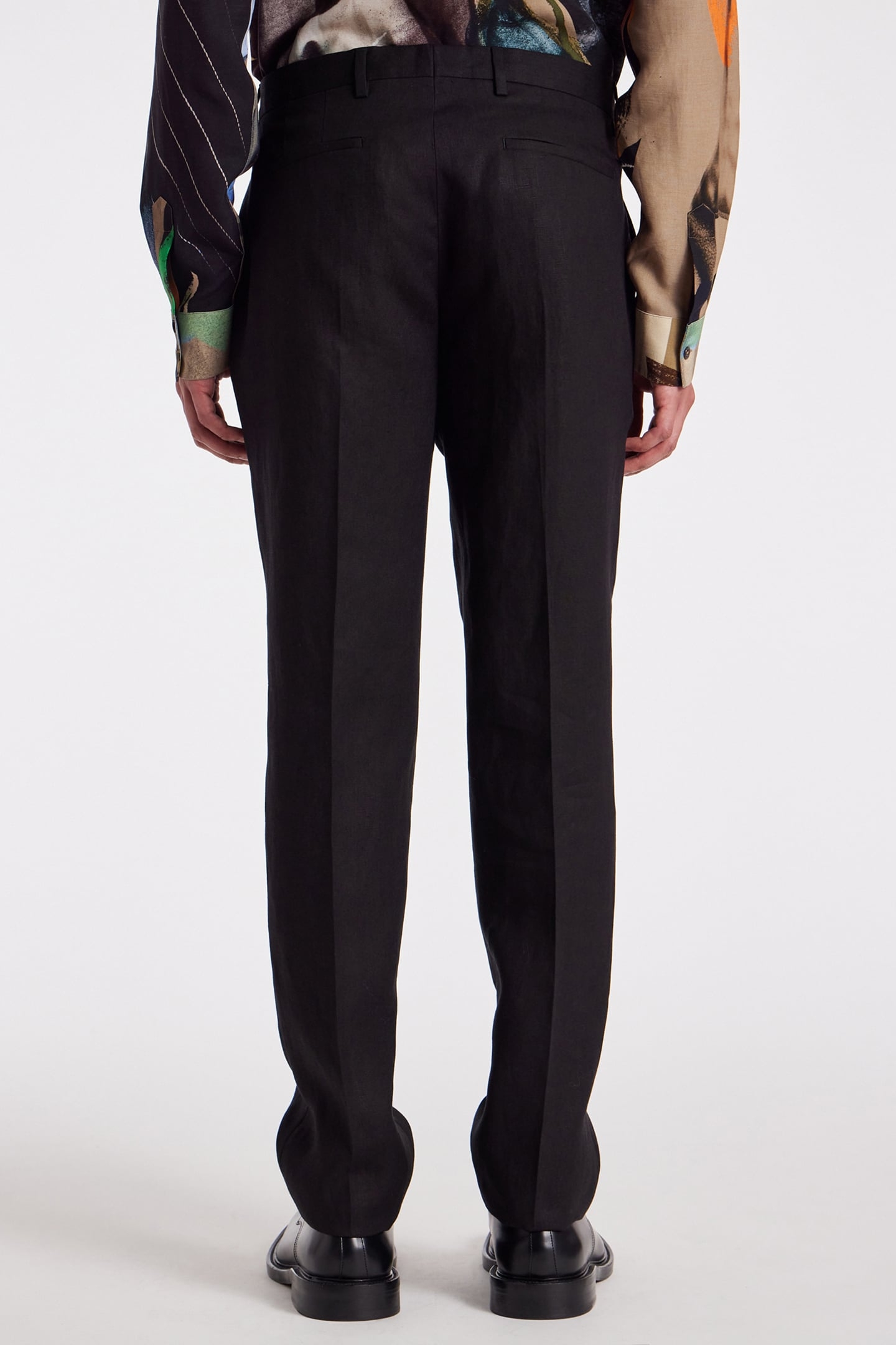 SLIM FIT TROUSER BLACK 2