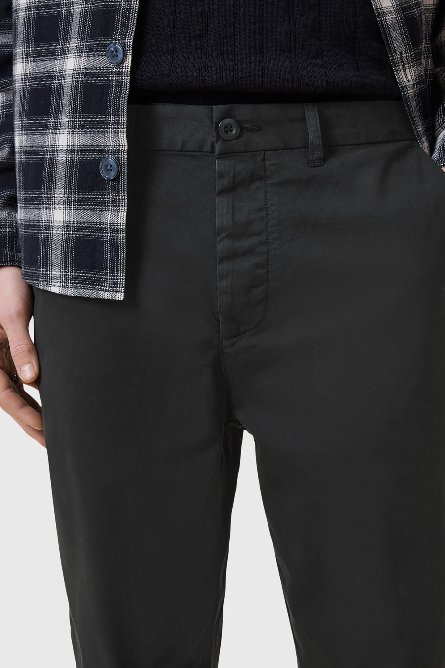 RHODE TROUSER LIQUORICE BLACK 6
