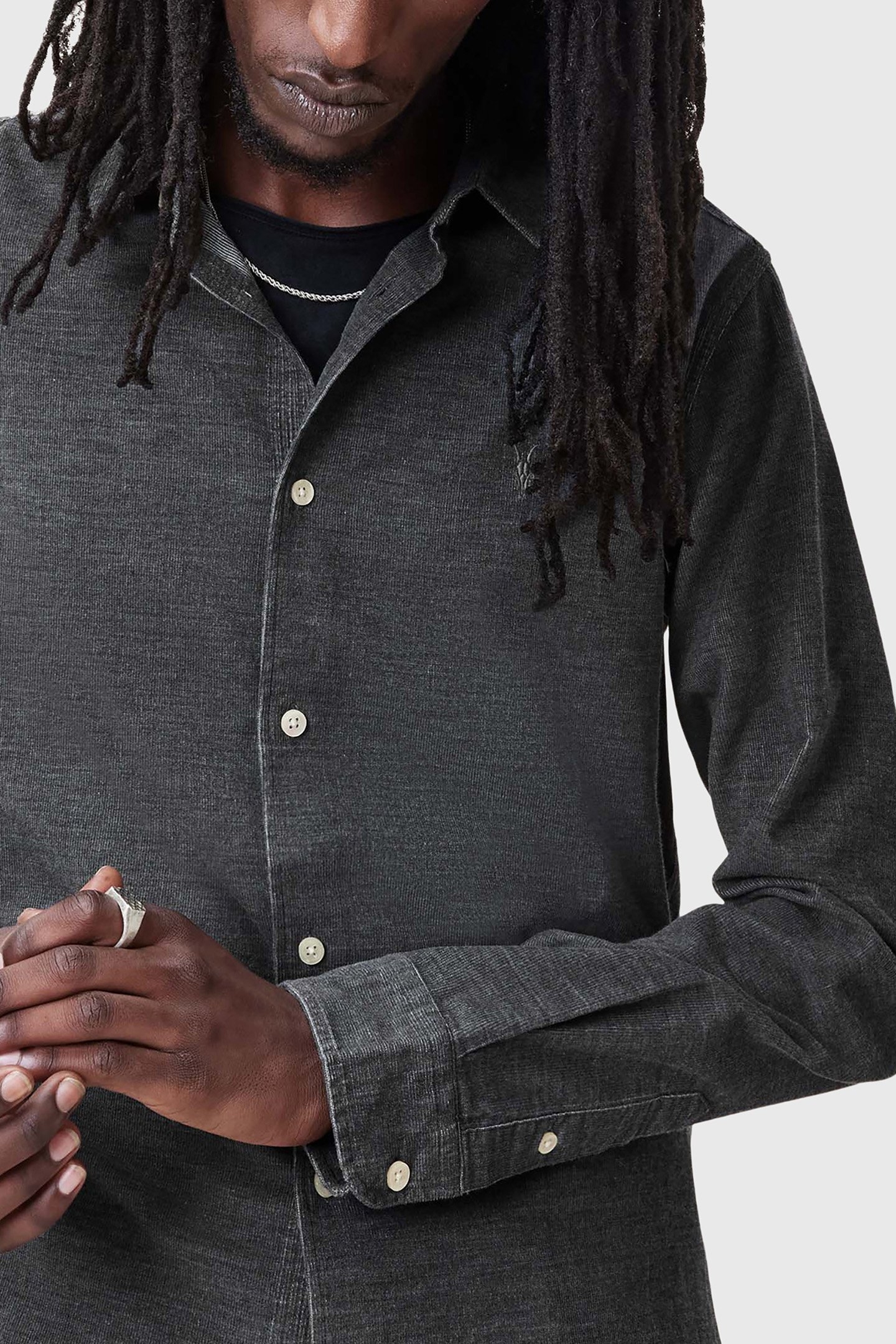 LORELLA LS SHIRT ASHER GREY 5