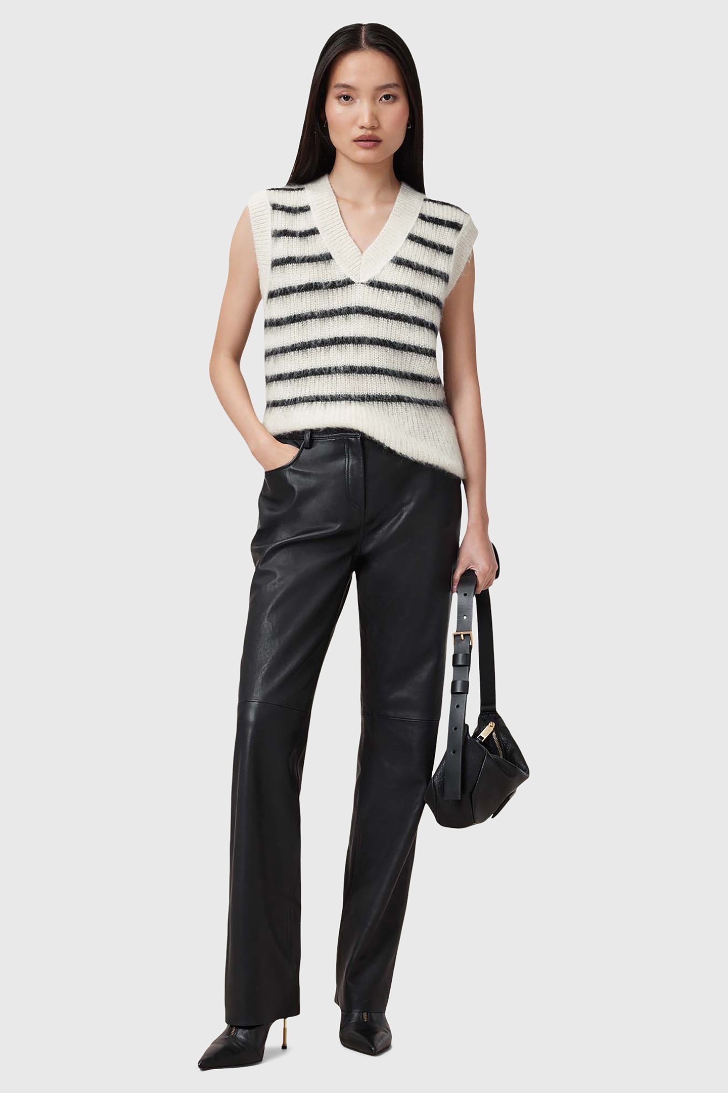 RIGA TANK CHALK WHITE/BLACK 5