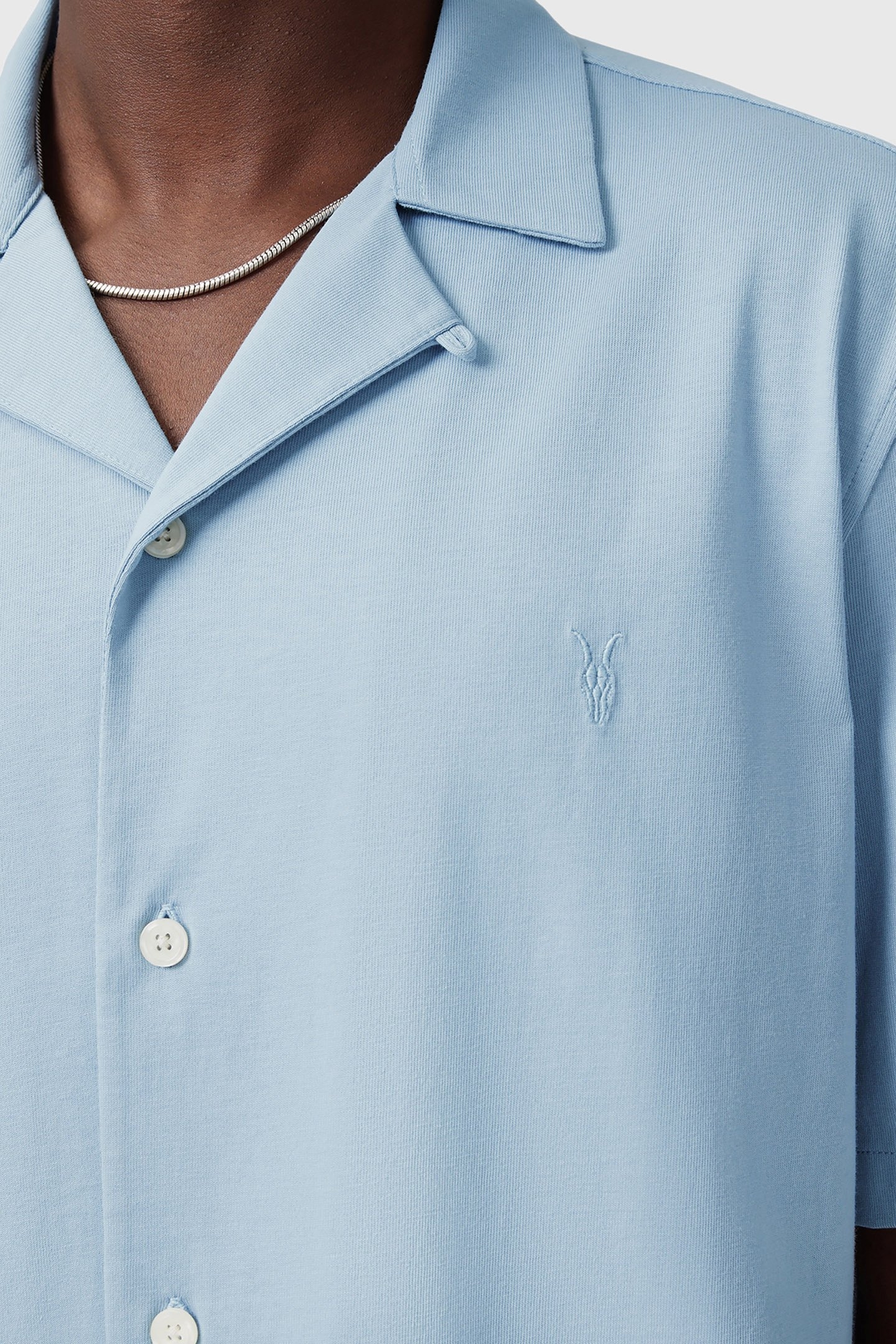 HUDSON SS SHIRT STATIC BLUE 6