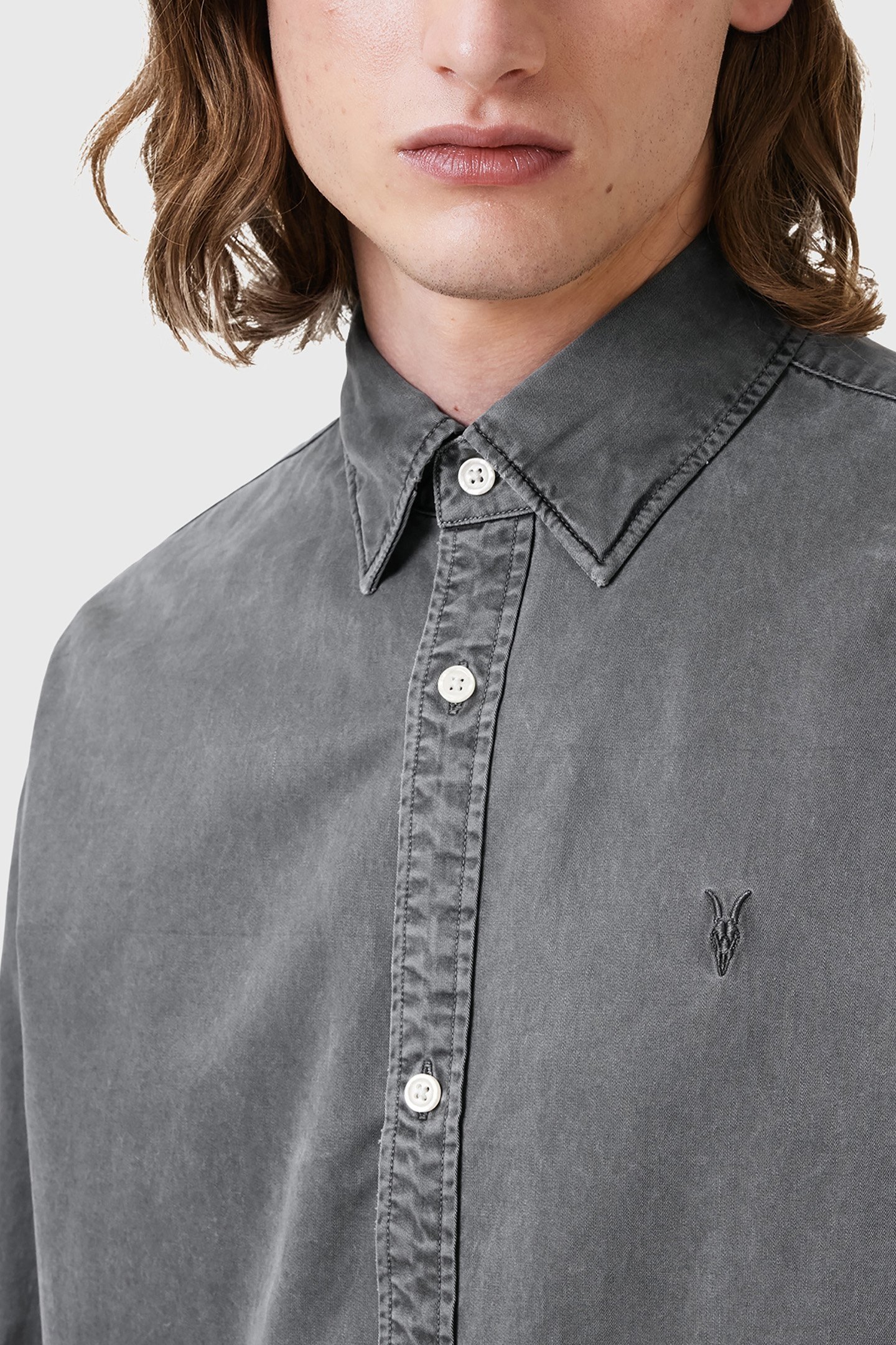 BODHI LS OVERSHIRT PILLAR GREY 6