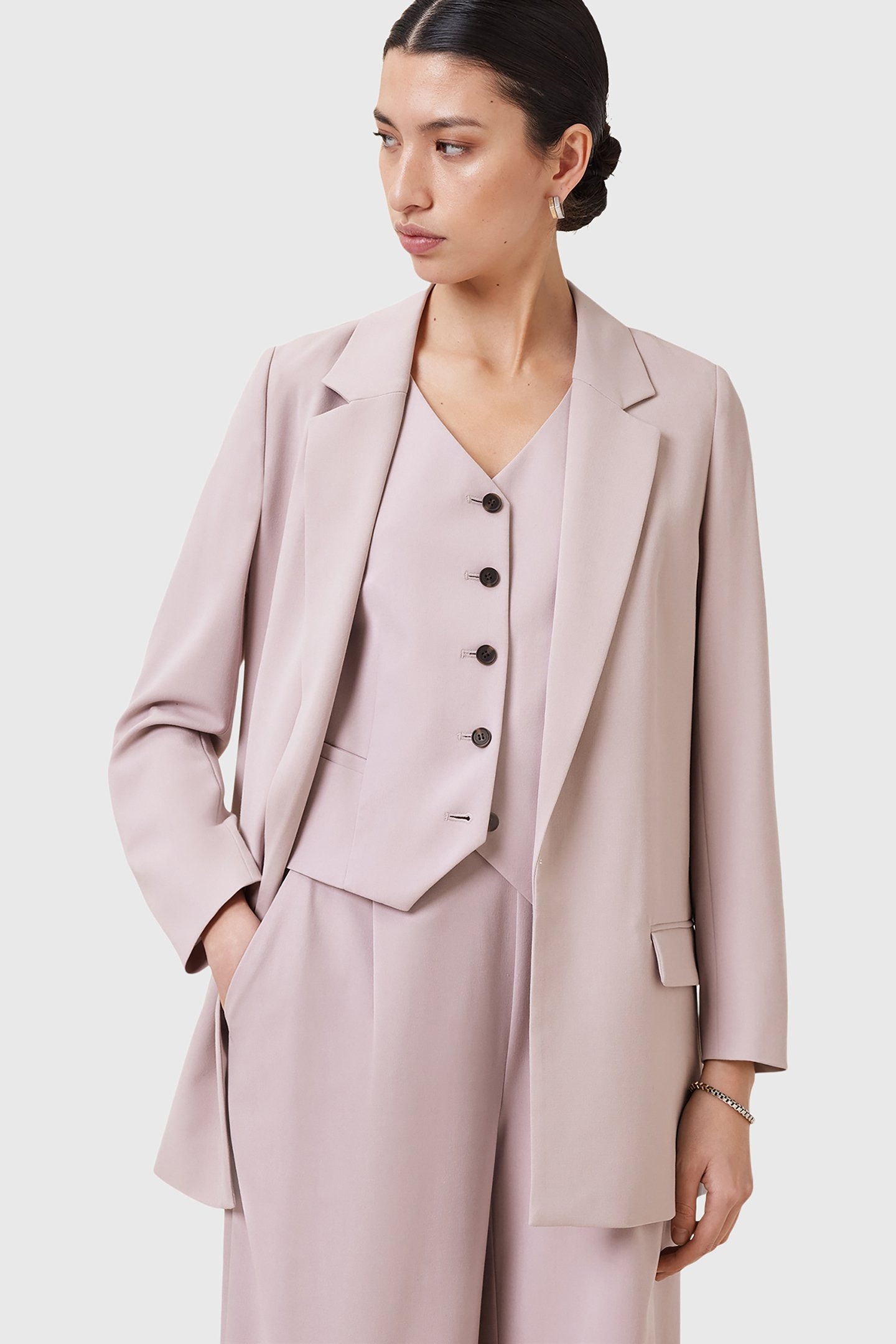 ALEIDA TRI BLAZER MAUVE CHALK PINK 5