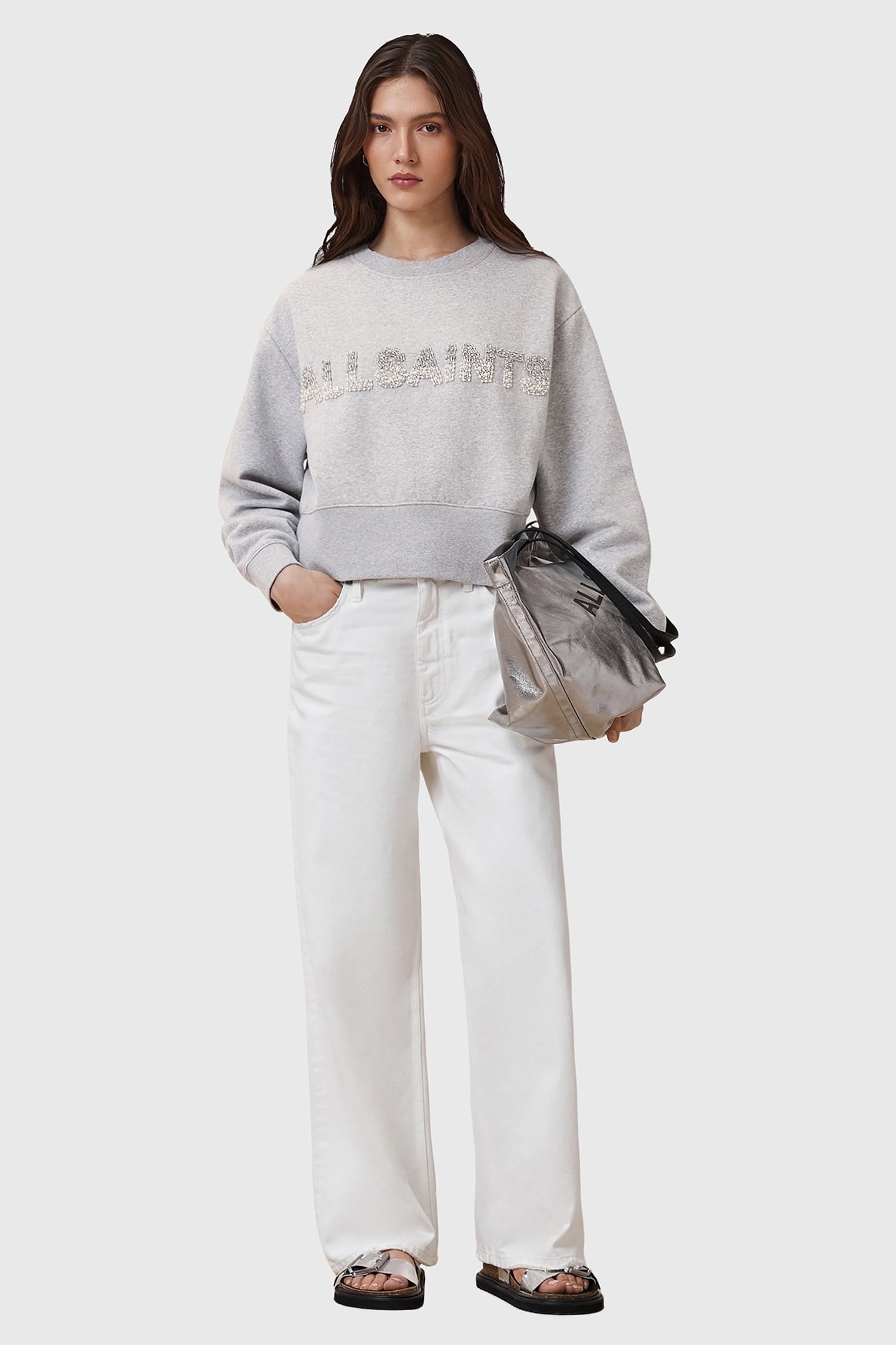 SEPARO PEARL SWEAT GREY MARL 5