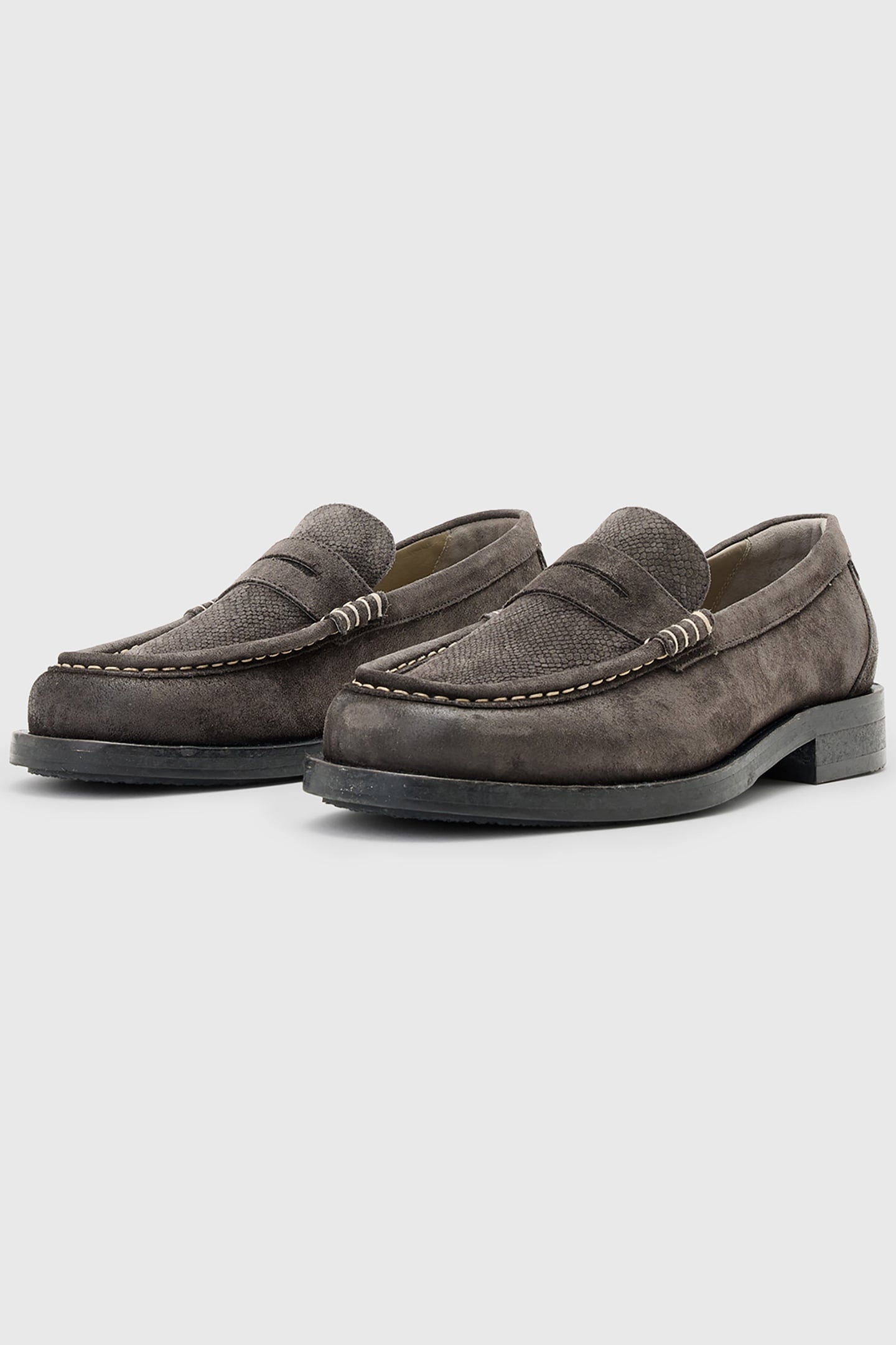 BLOOM SUEDE LOAFER WARM GREY 2