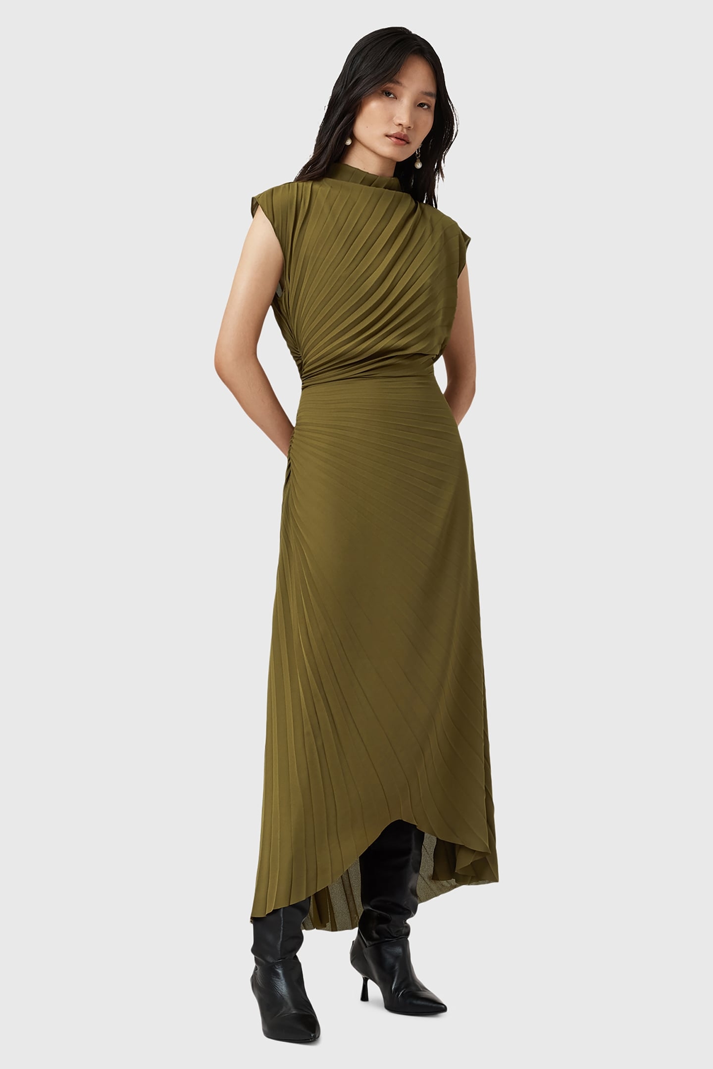 RAYANNA DRESS FANGO GREEN 4