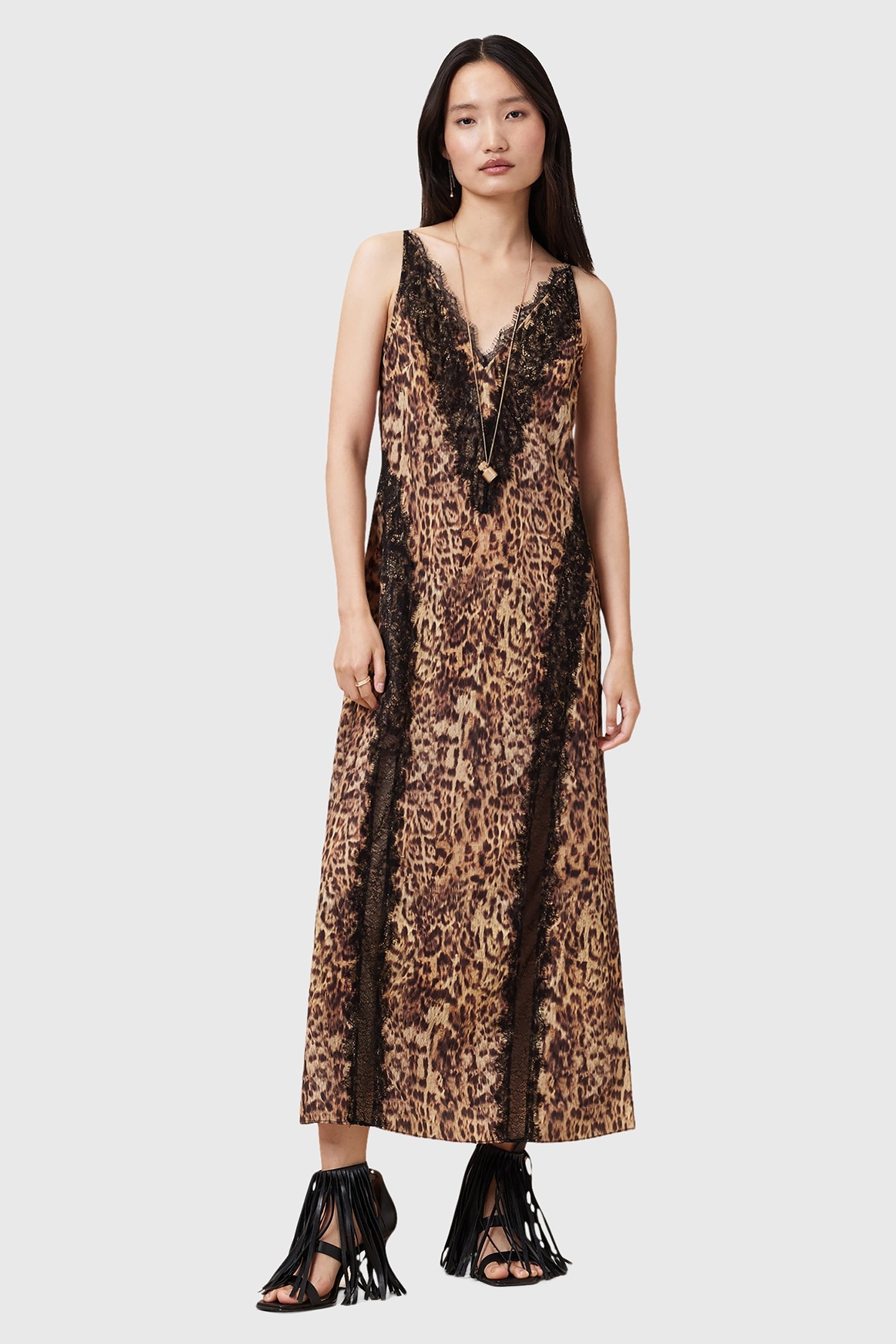 MELIA DRESS EVIA GOLDEN BROWN 1