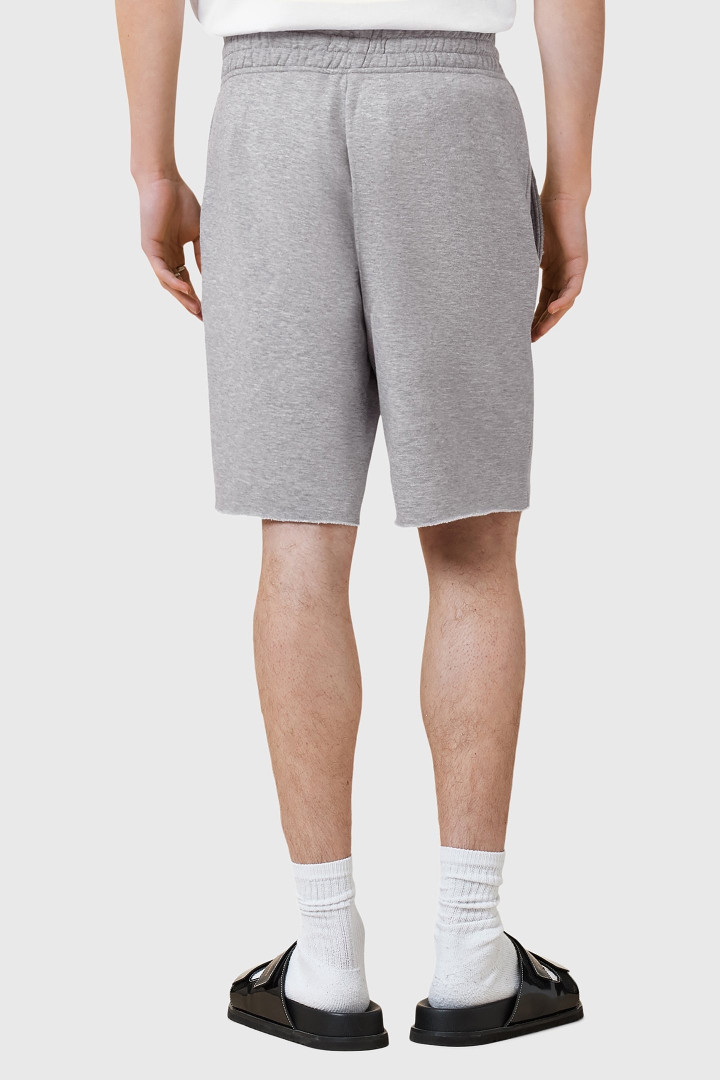 HELIX SWEATSHORT GREY MARL 2