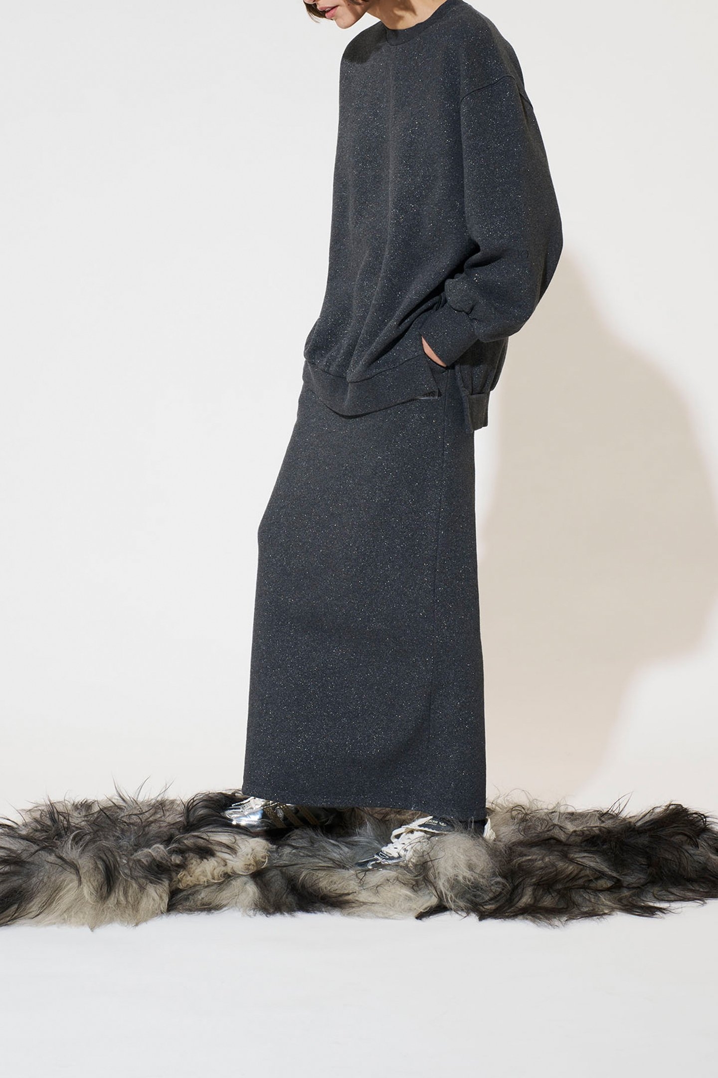 FITTED SKIRT GLITTER 4002 8