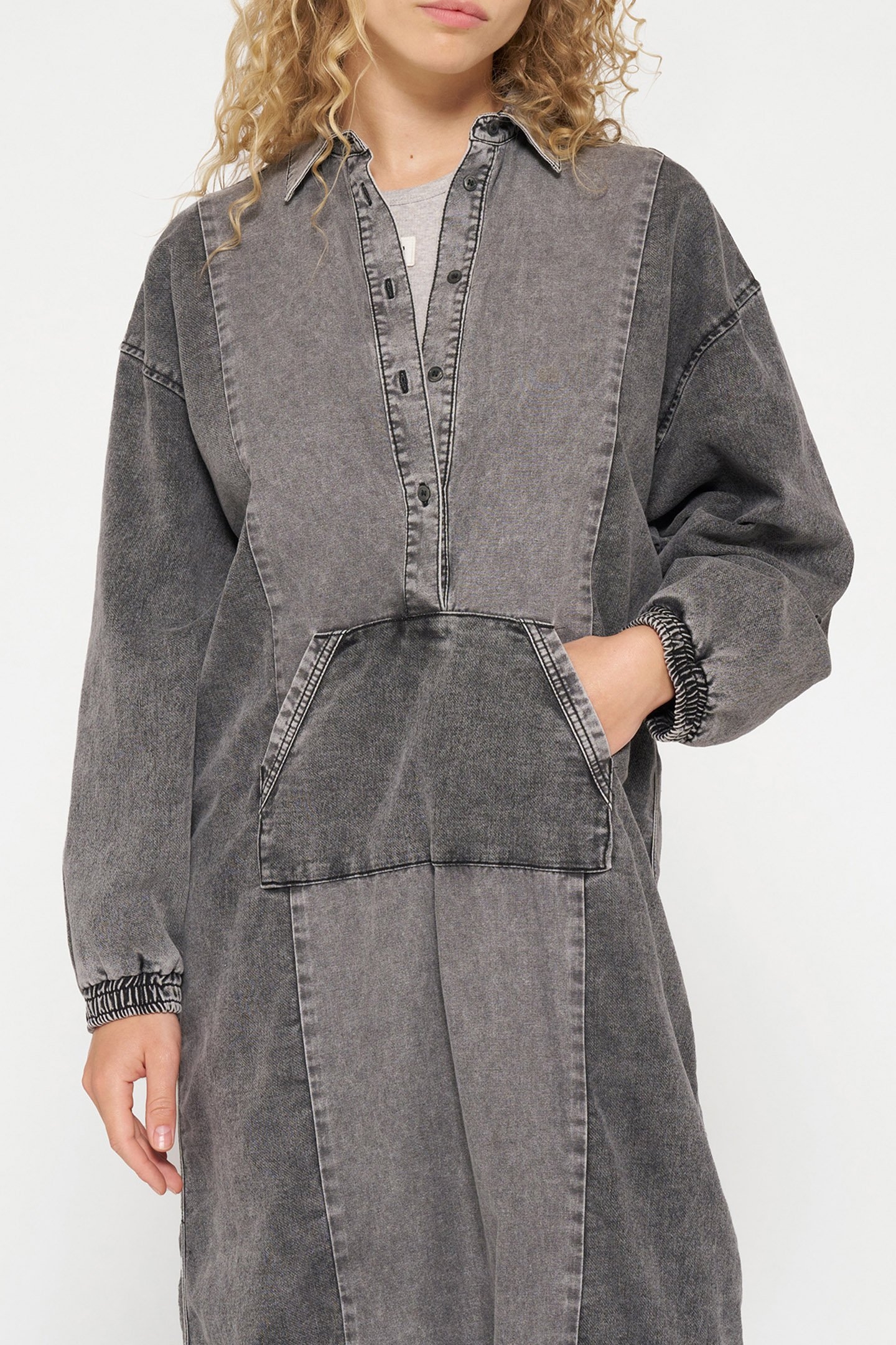 THE BILLIE DRESS JOG DENIM 1012 5