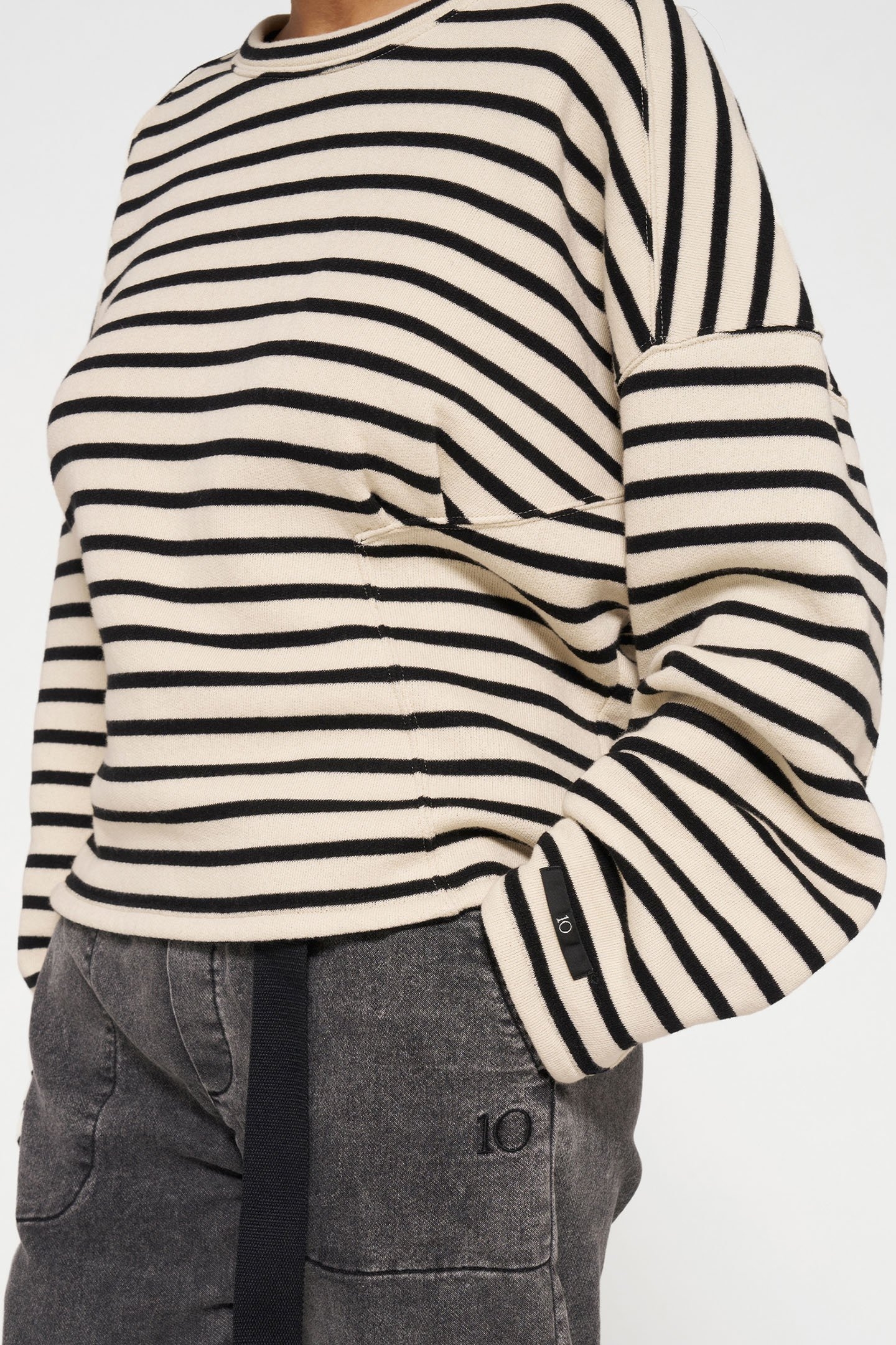 SWEATER SMOCK STRIPES 3063 6