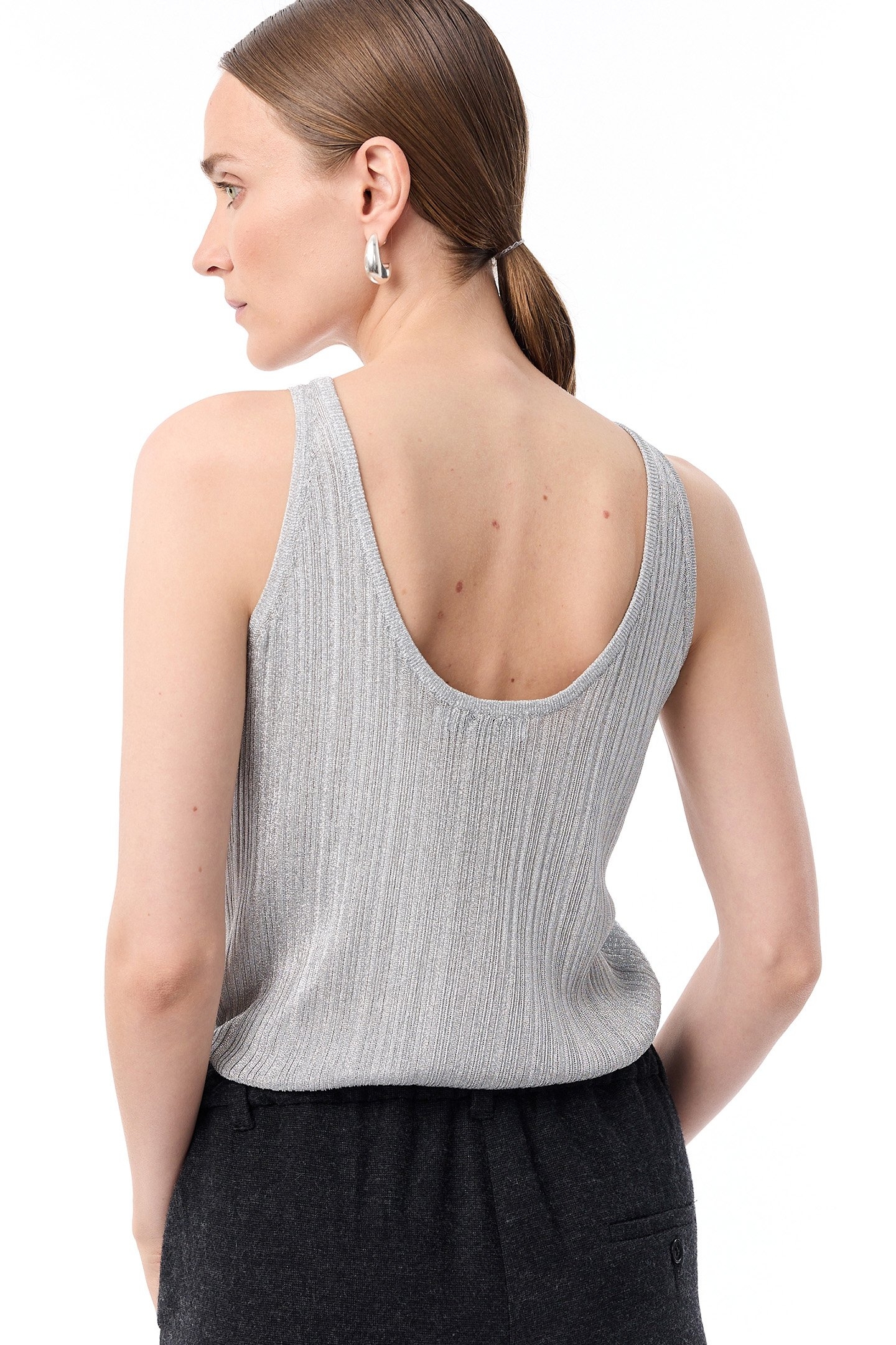 CAROLINE TOP SILVER 2