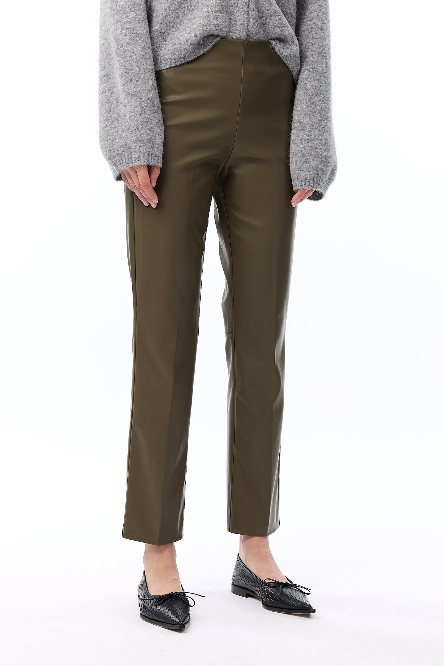 CLEO PANTS DARK OLIVE 1
