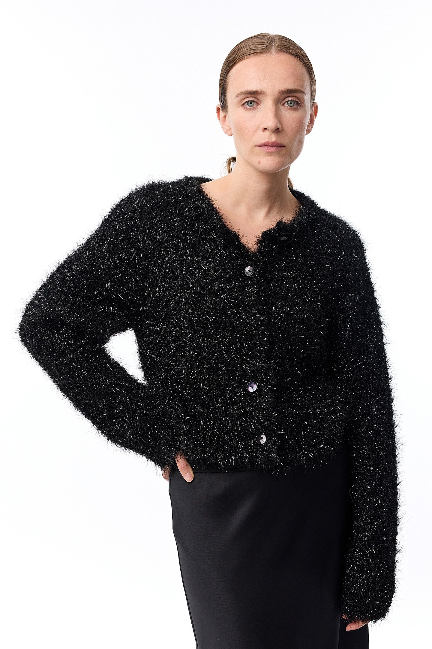 LYNN CARDIGAN BLACK 1