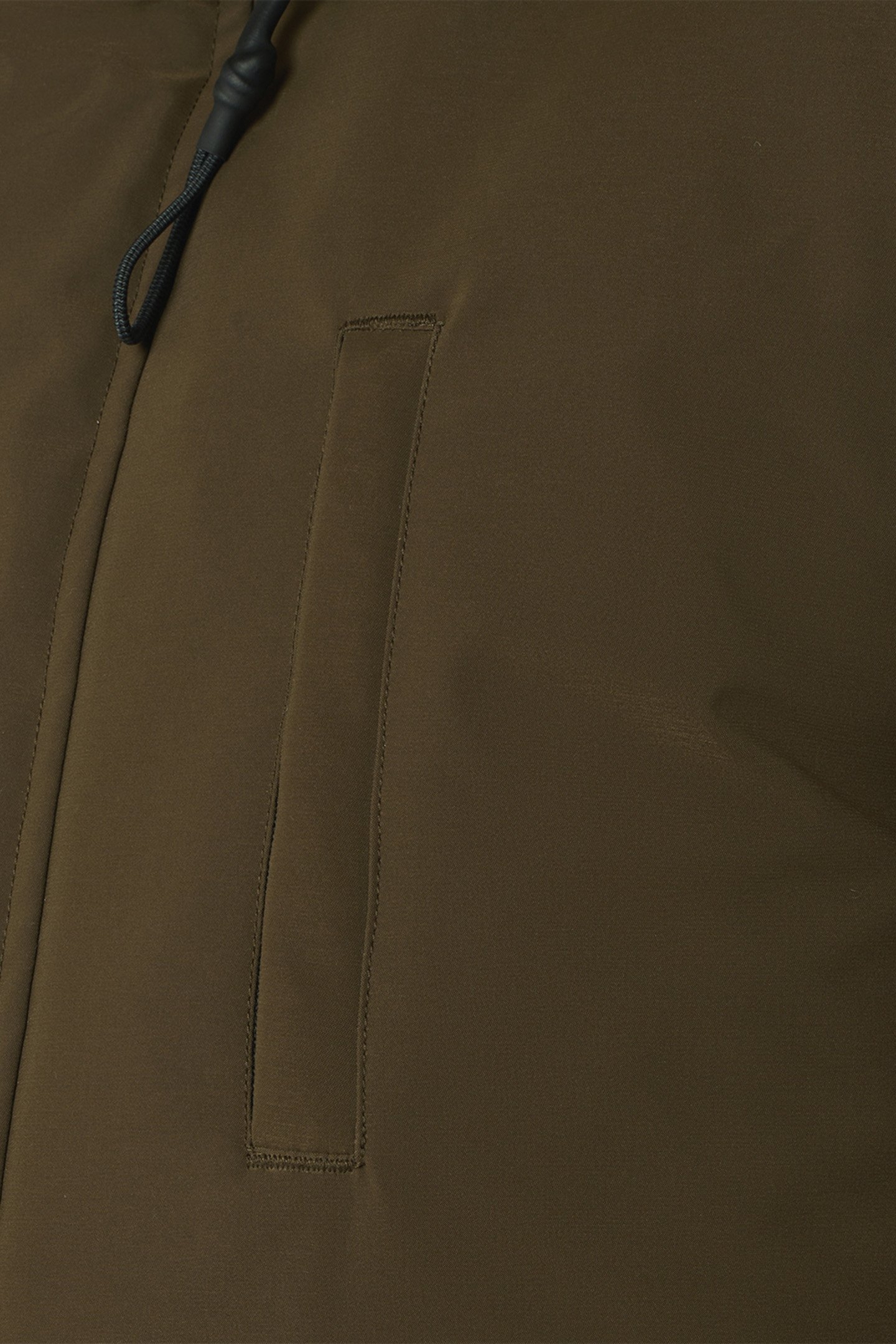 JACKET LONG FIT HOODED TAUPE 7