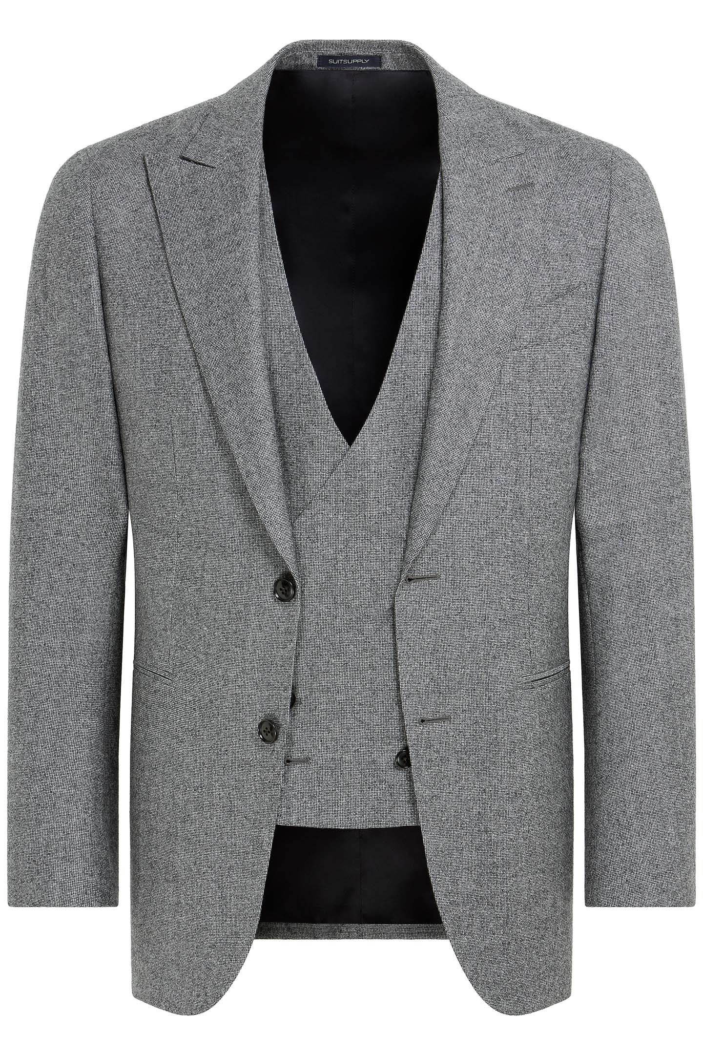 SUIT MID GREY PURE WOOL S120 MID GREY 3