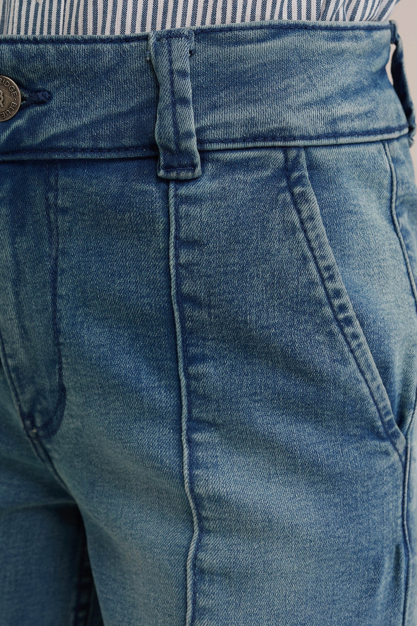 5-POCKET HIGH RISE BLUE 5