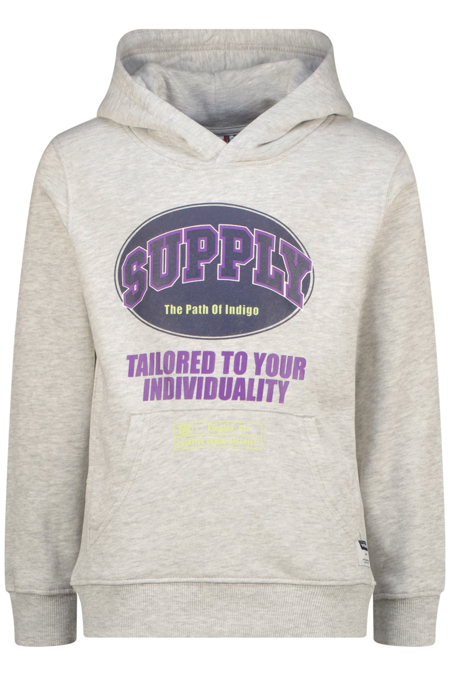 BOYS NATHAN SWEATER GREY MELE 1