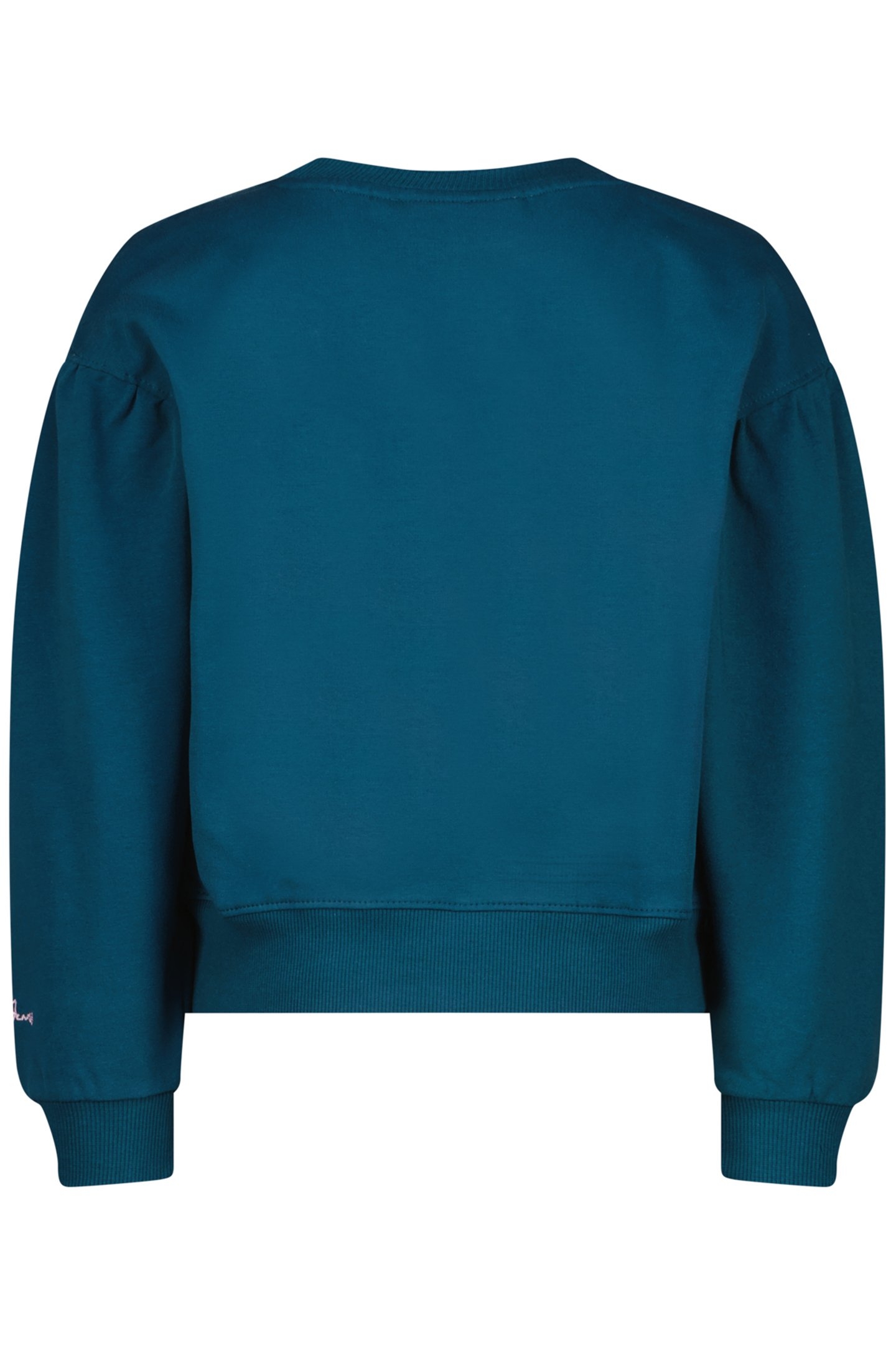 GIRLS NORAN SWEATER PETROL BLUE 2